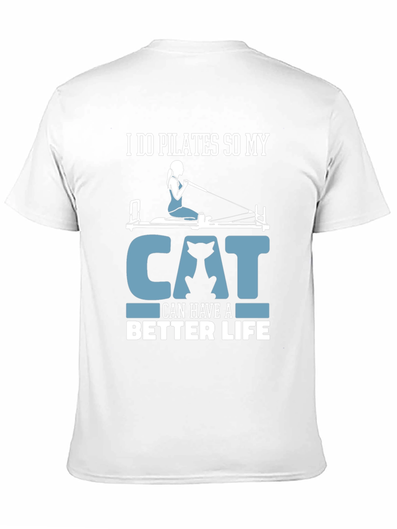 Pilates Cat Lover T-Shirt - Better Life