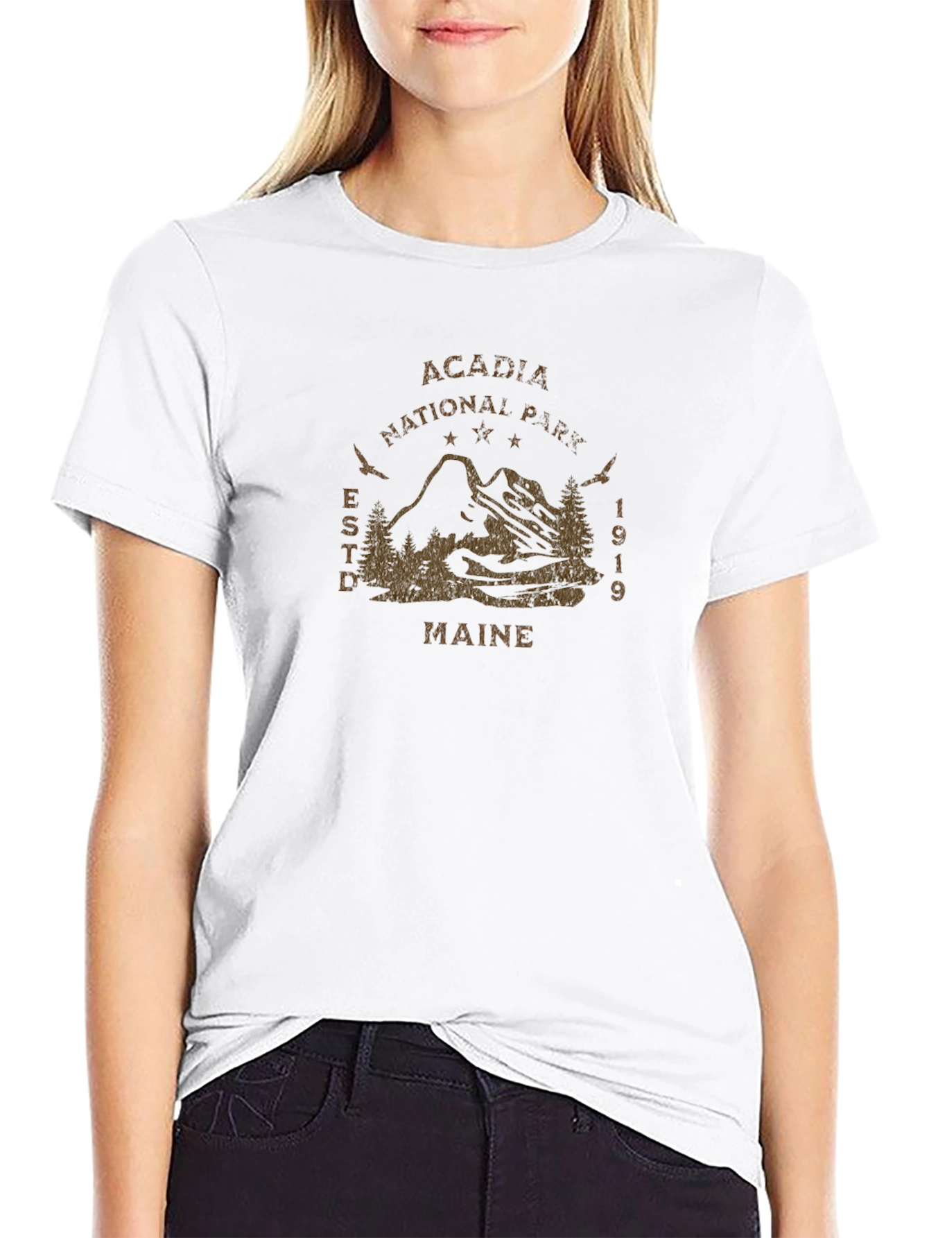 Acadia National Park T-Shirt - Maine - Est. 1919