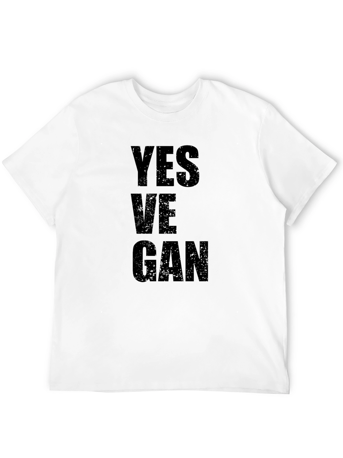 Yes Ve-GAN Black Graphic Tee