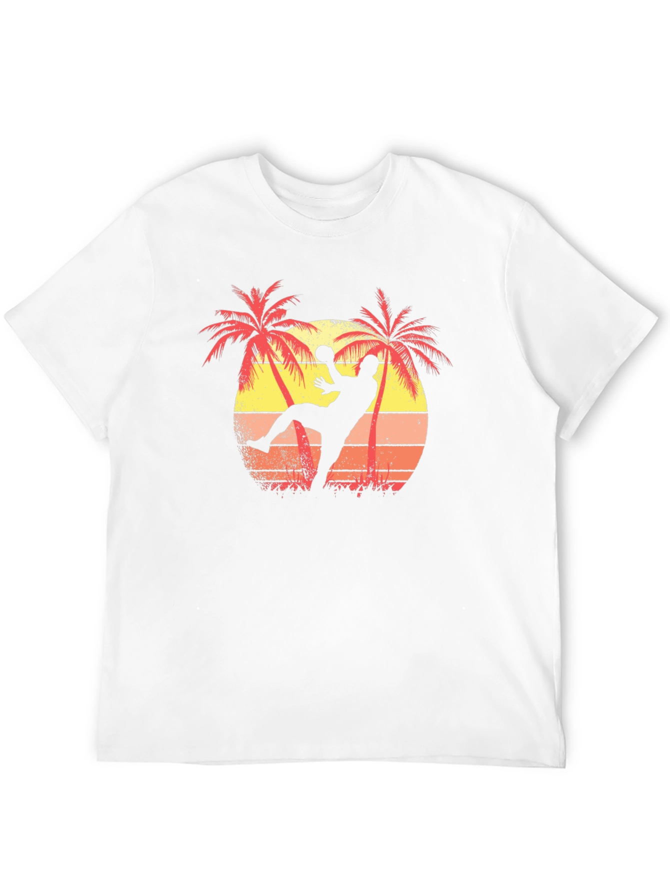 Tropical Handball Graphic T-Shirt
