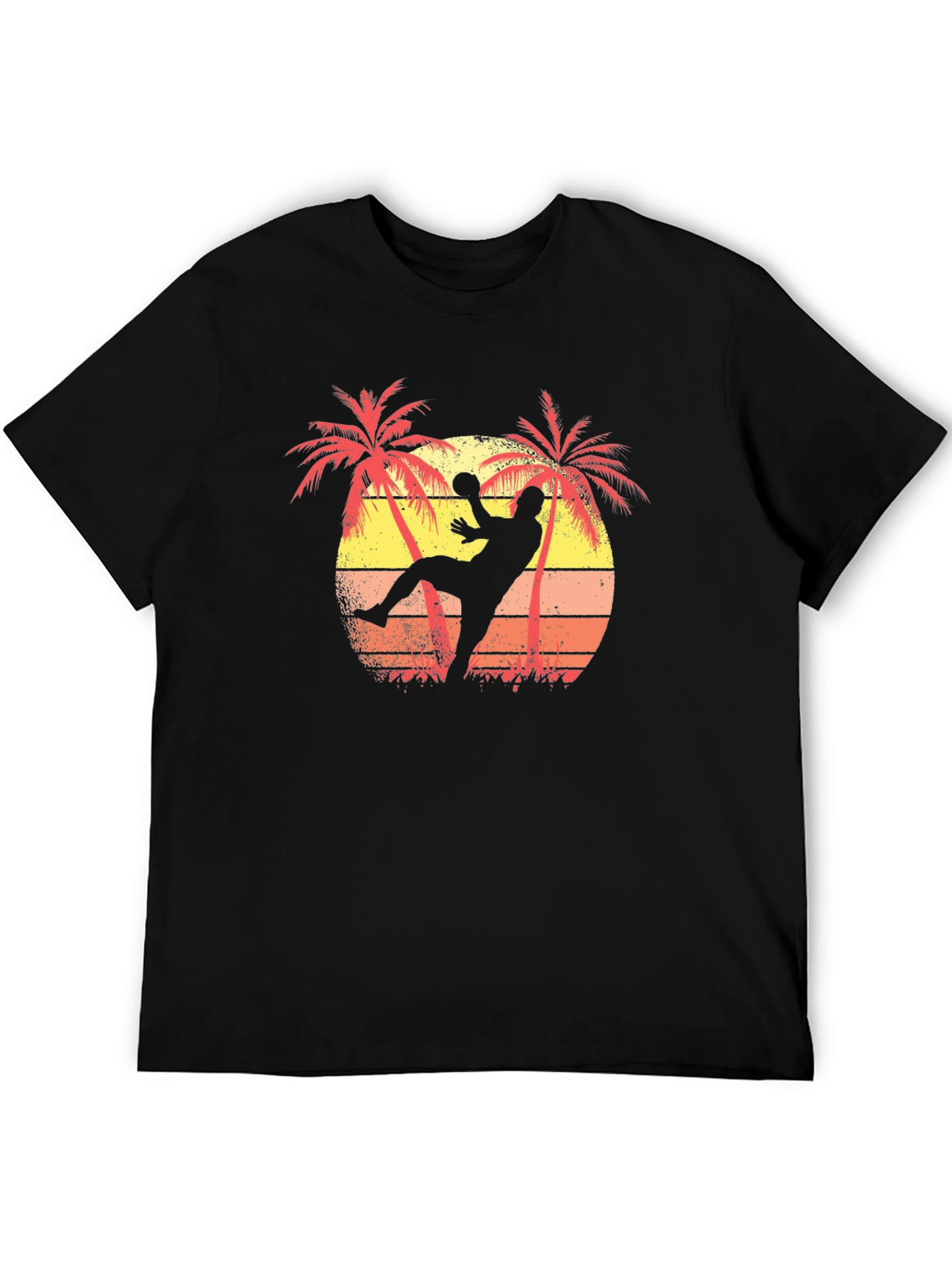 Tropical Handball Graphic T-Shirt