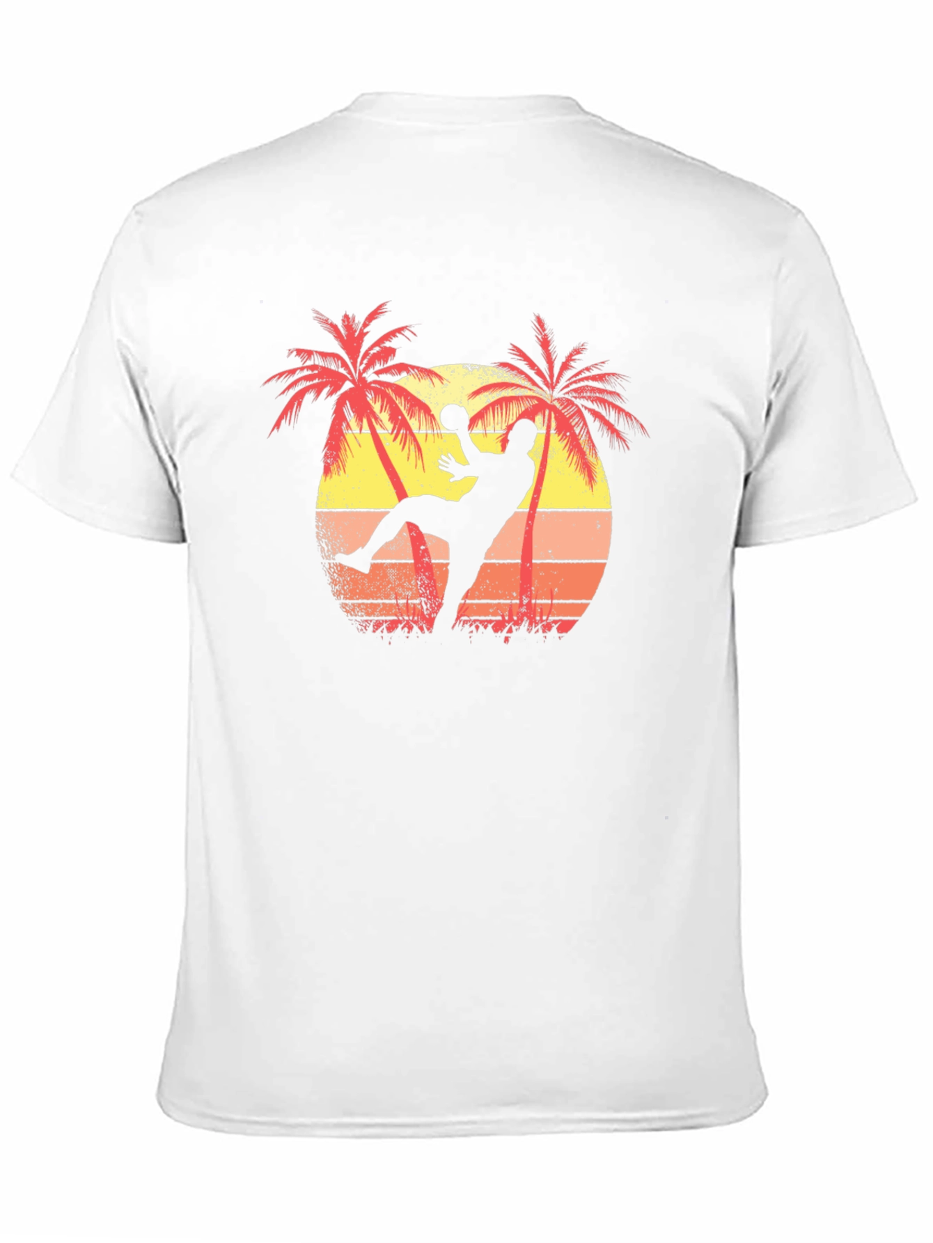 Tropical Handball Graphic T-Shirt