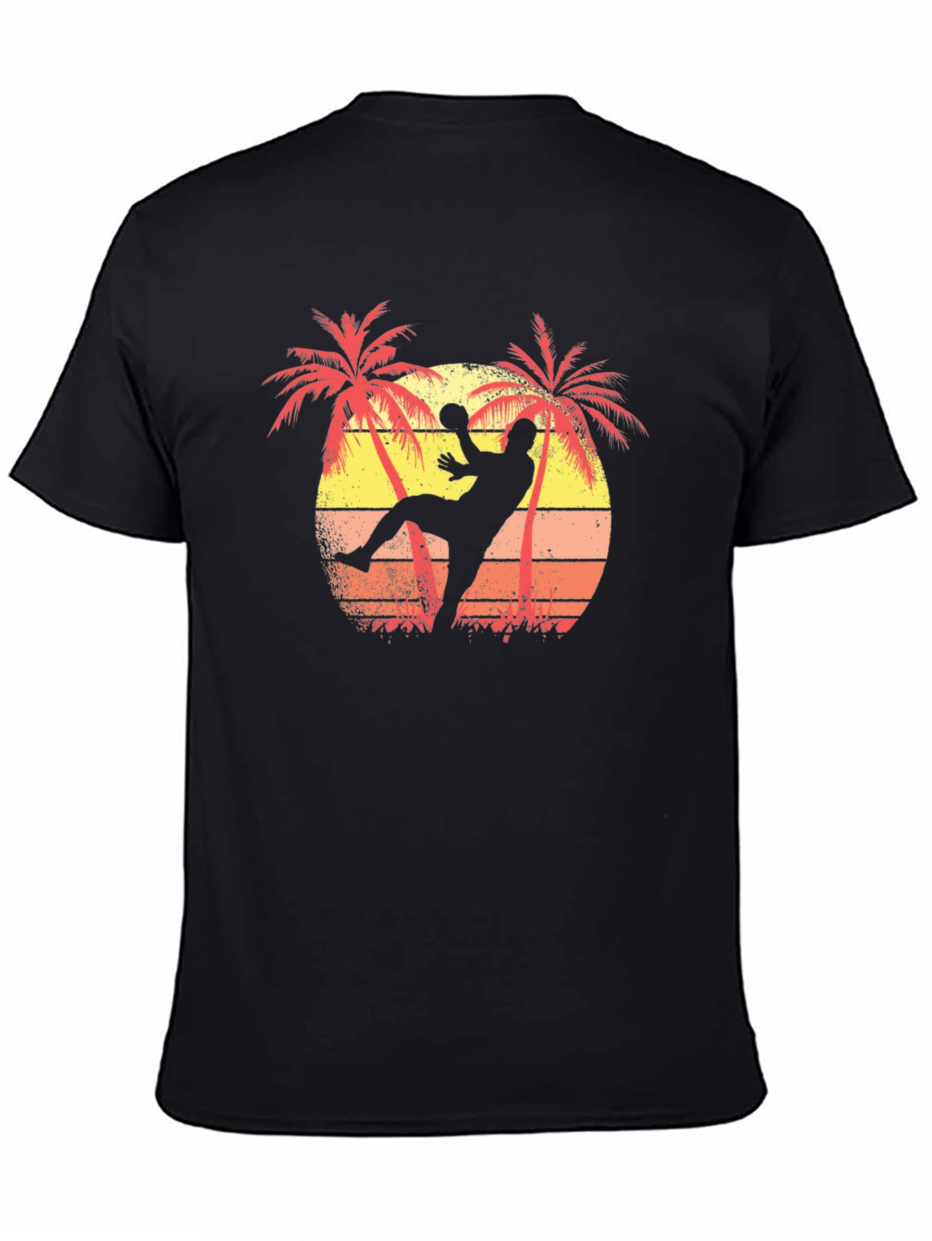Tropical Handball Graphic T-Shirt