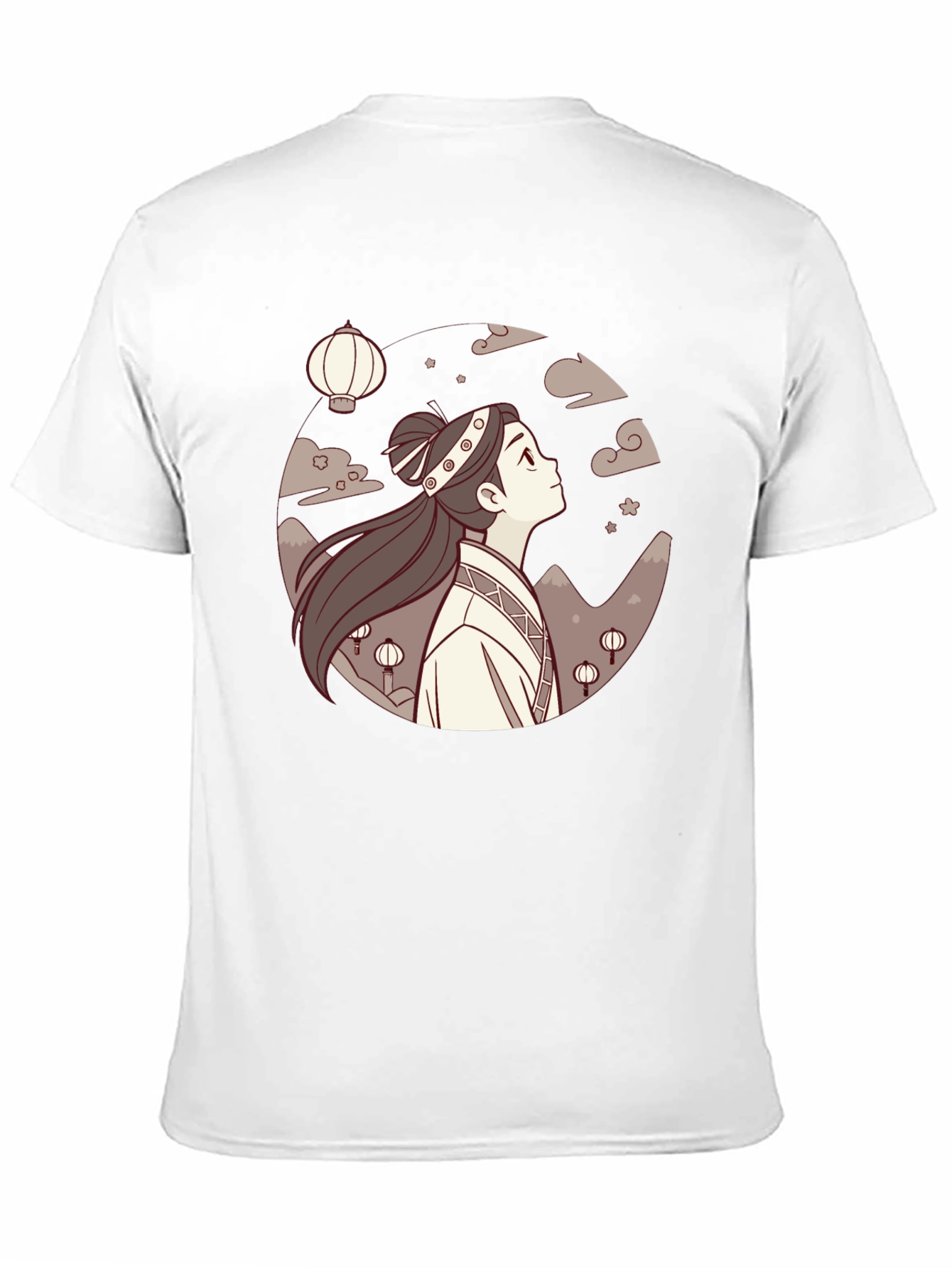 Anime Girl Lanterns Black T-Shirt