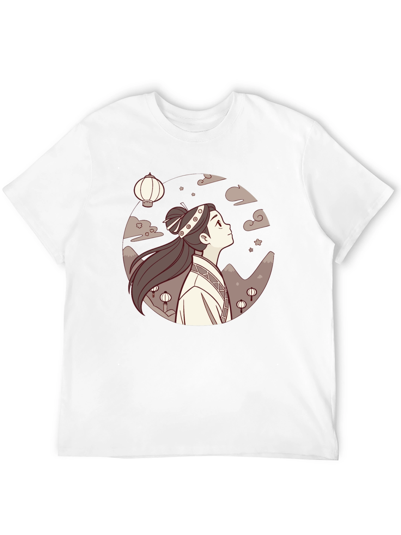 Anime Girl Lanterns Black T-Shirt