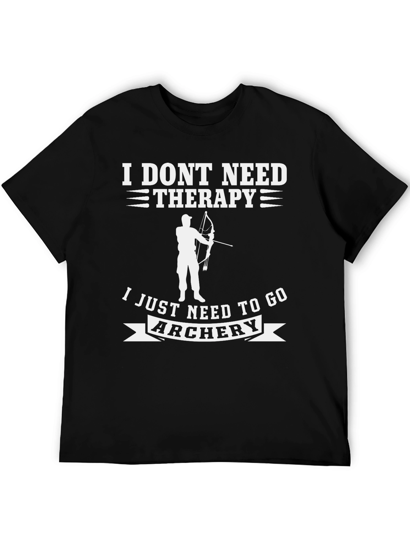 Archery Therapy T-Shirt - Funny Archer Tee