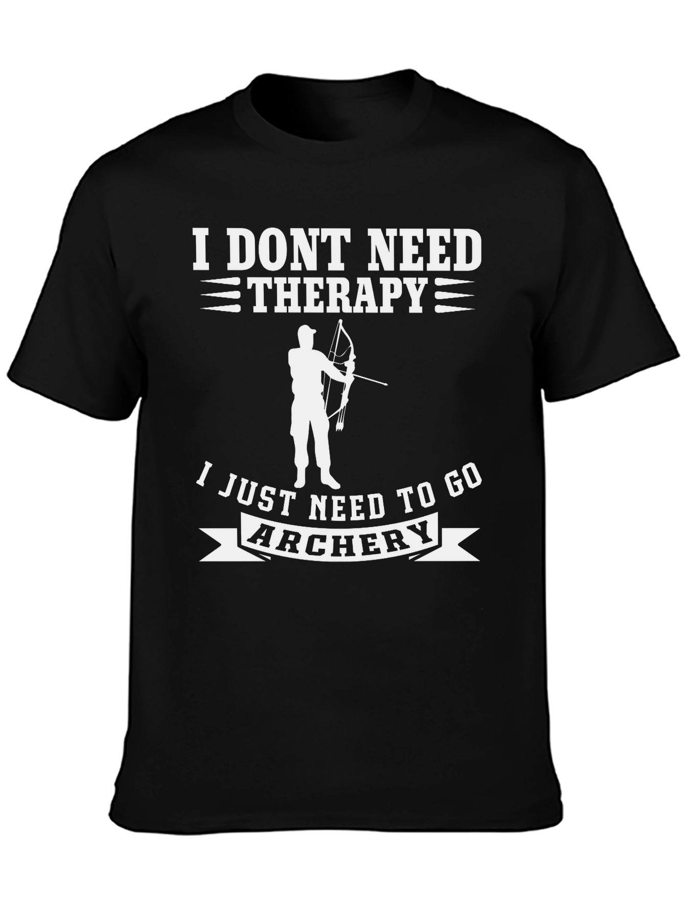 Archery Therapy T-Shirt - Funny Archer Tee