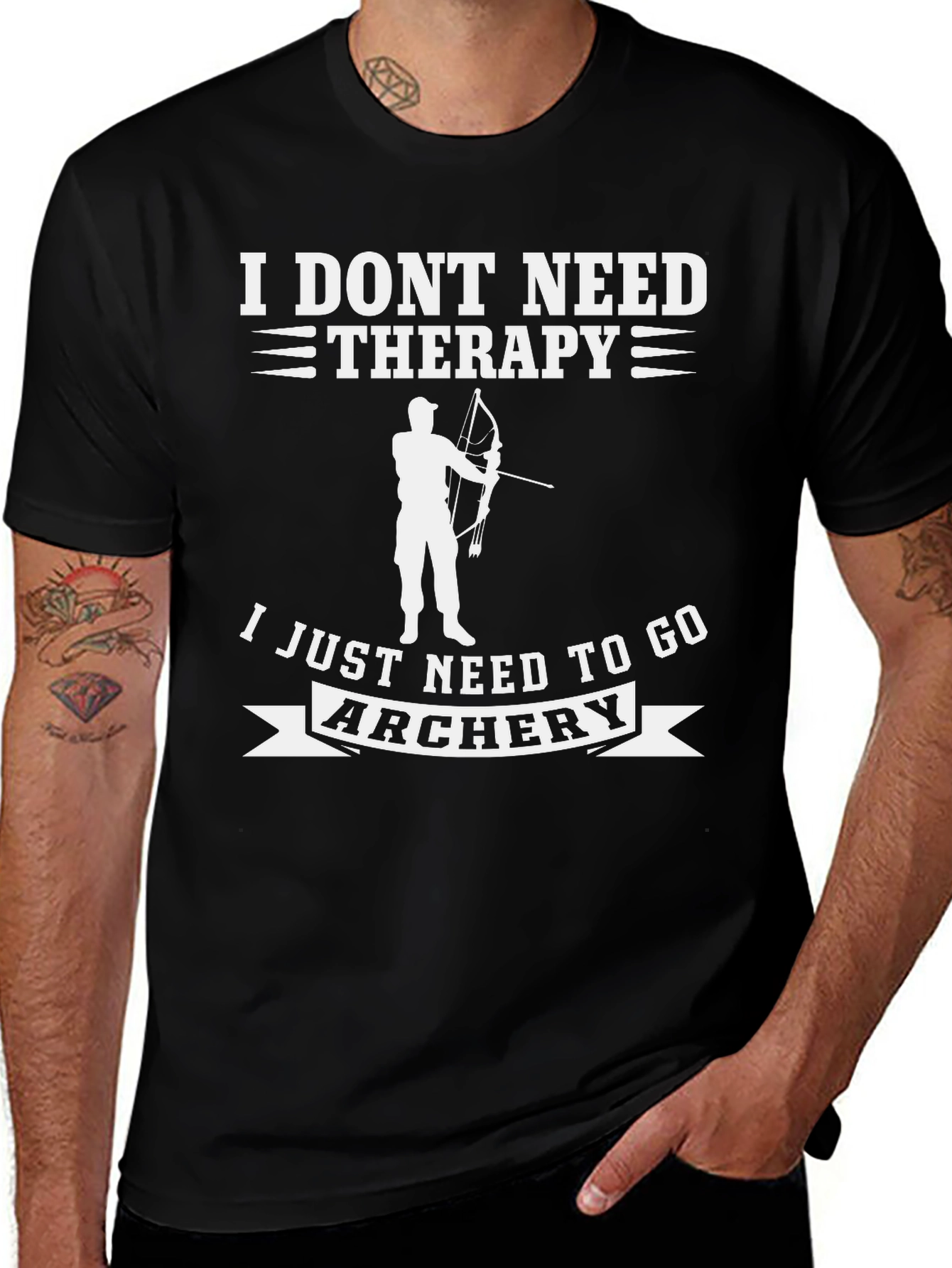 Archery Therapy T-Shirt - Funny Archer Tee