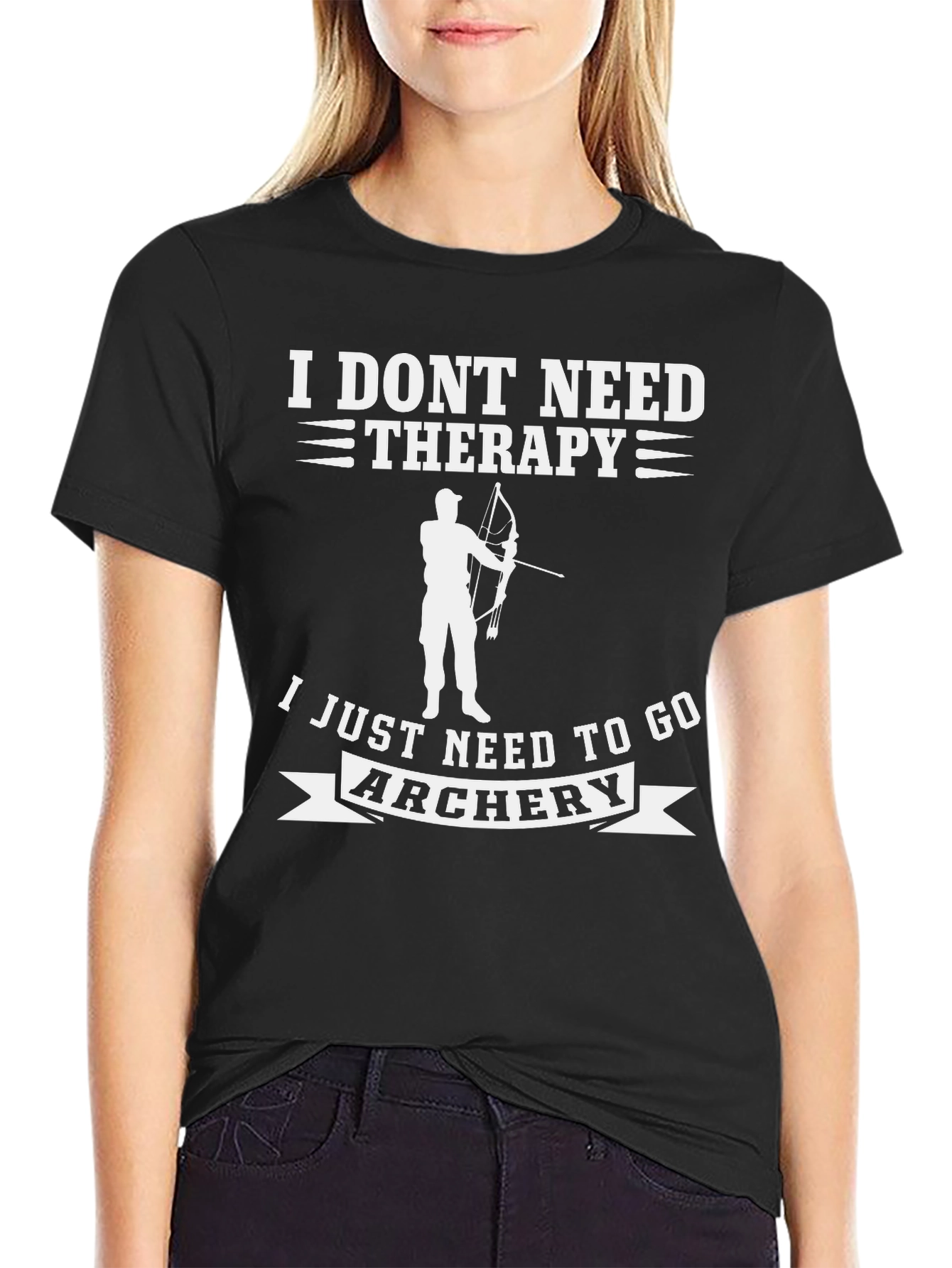 Archery Therapy T-Shirt - Funny Archer Tee