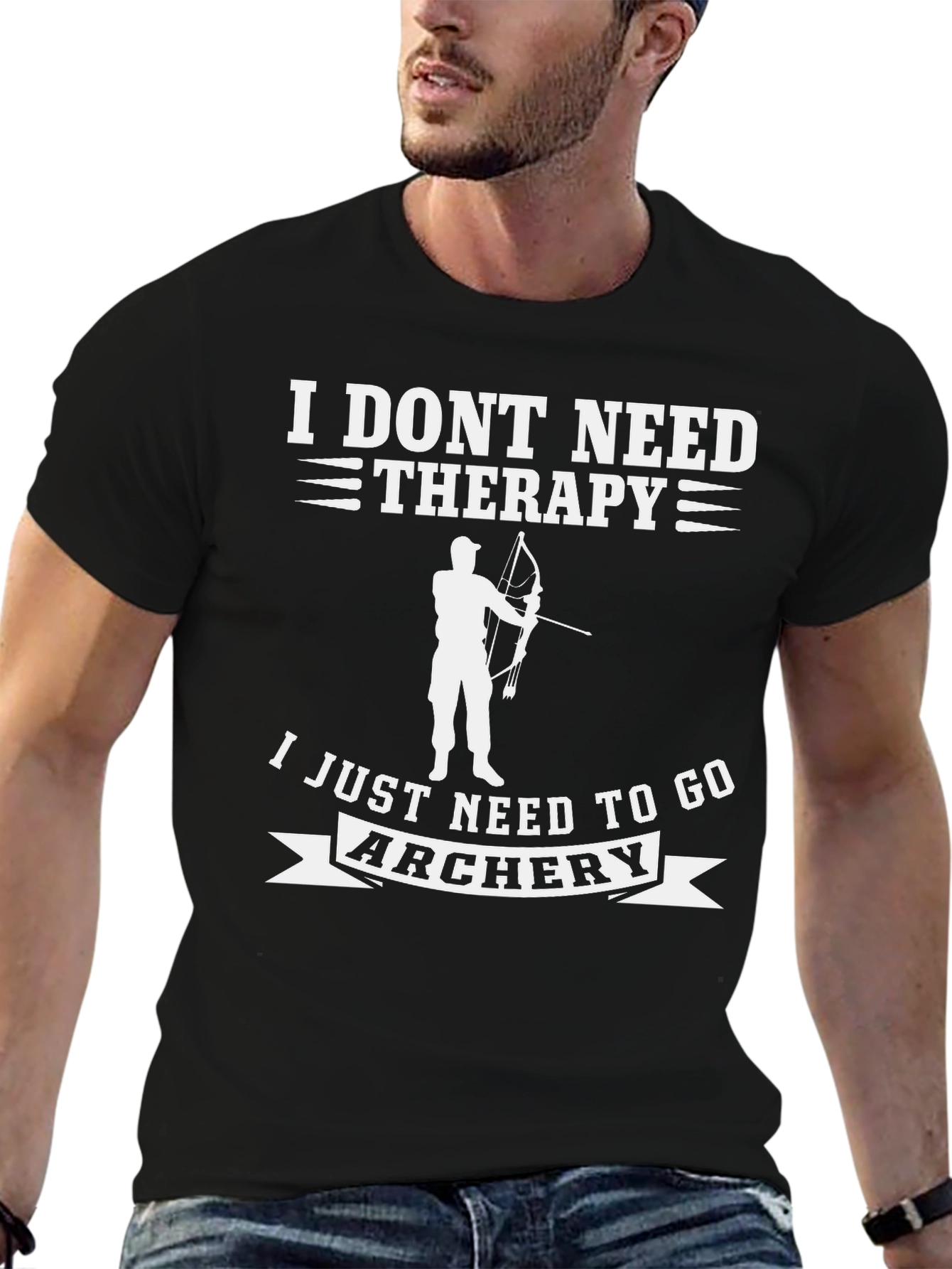 Archery Therapy T-Shirt - Funny Archer Tee