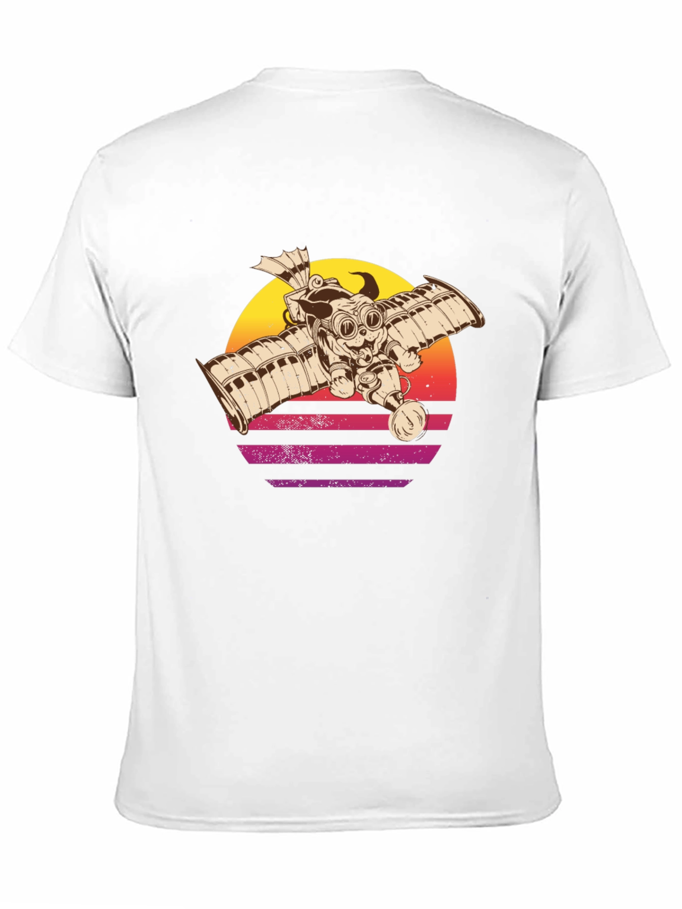 Steampunk Pug Pilot T-Shirt
