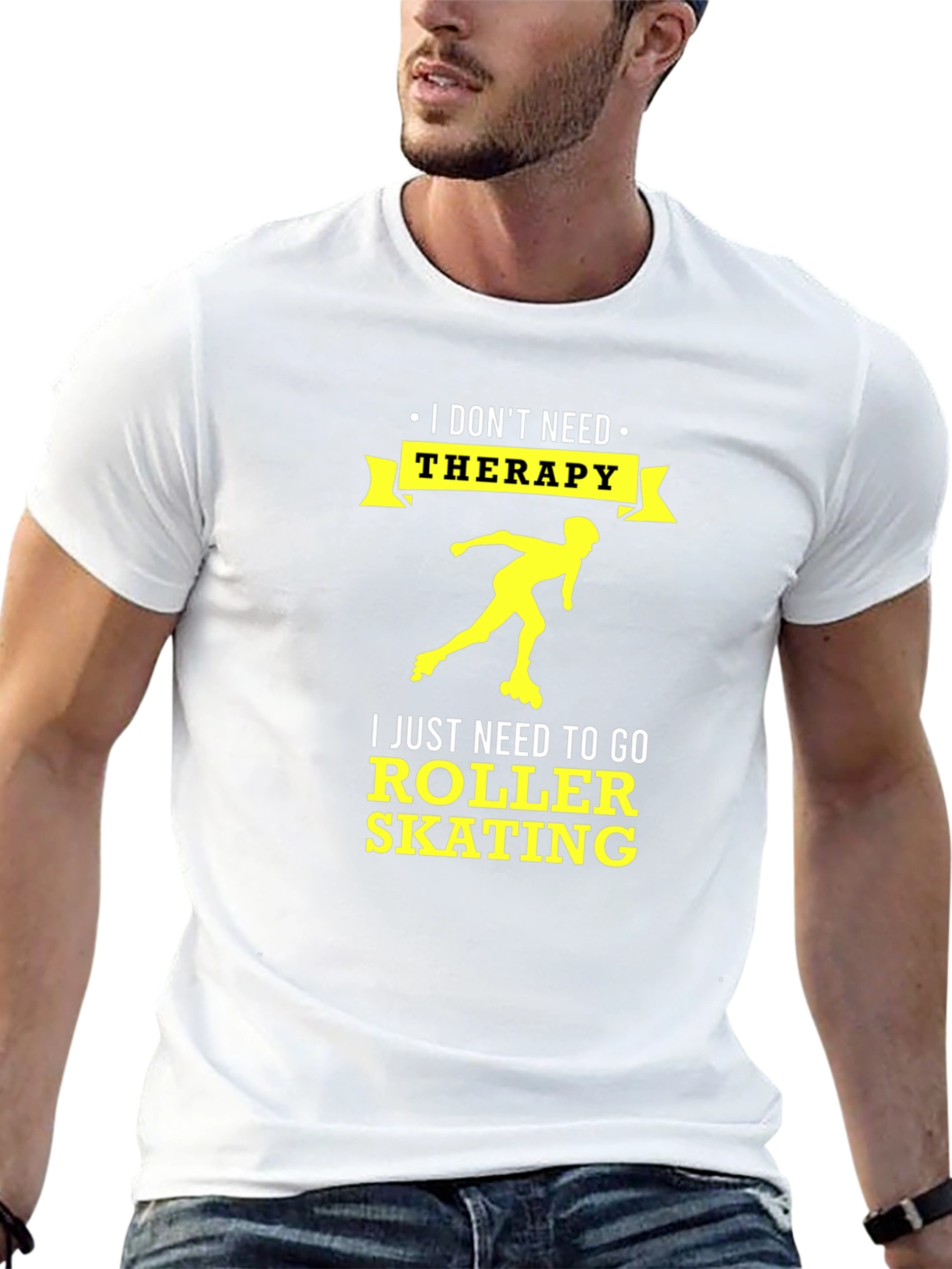 Roller Skating Therapy T-Shirt