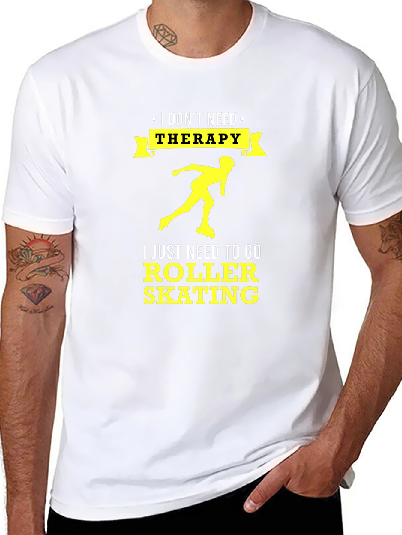 Roller Skating Therapy T-Shirt