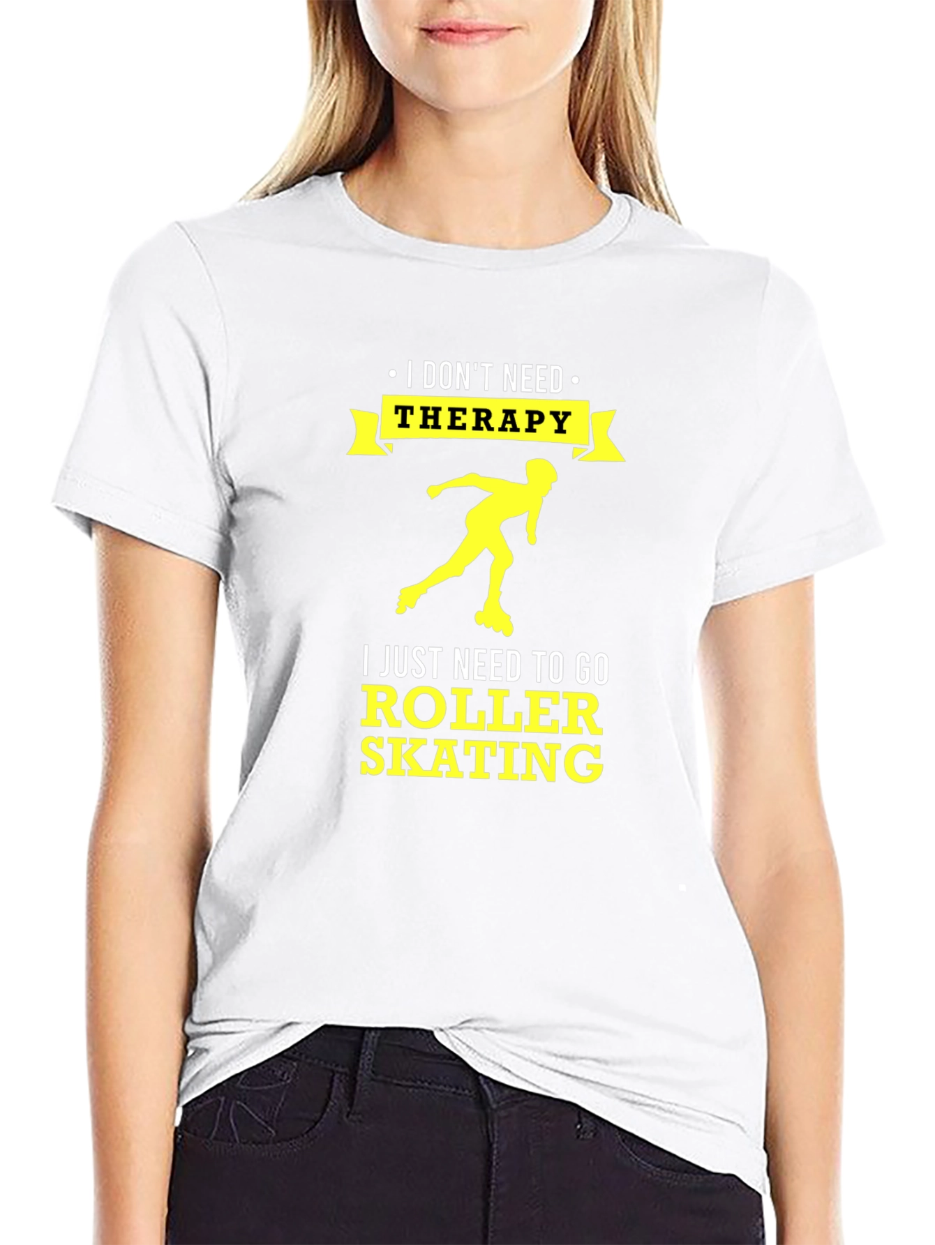 Roller Skating Therapy T-Shirt