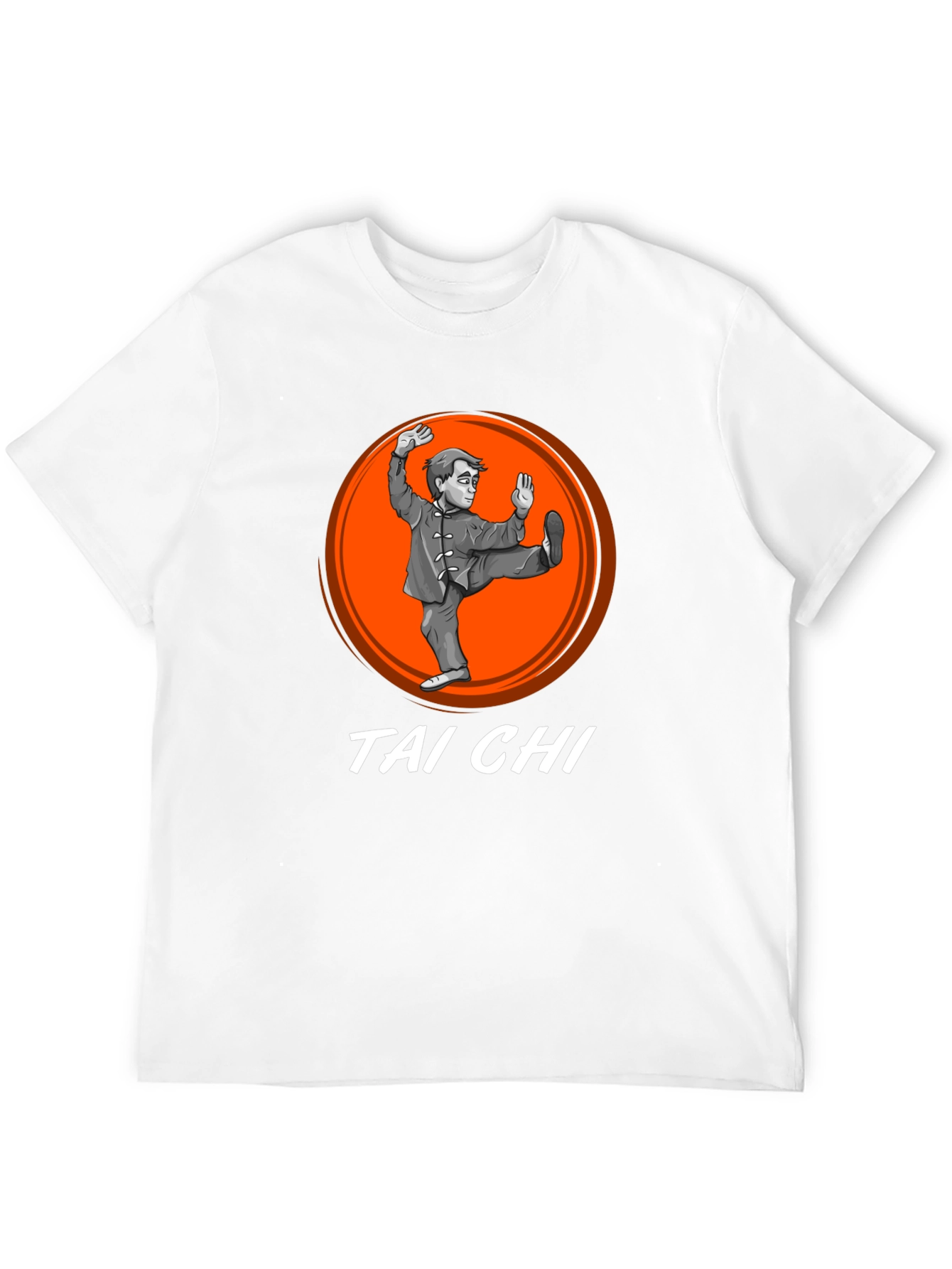 Tai Chi Black Graphic T-Shirt