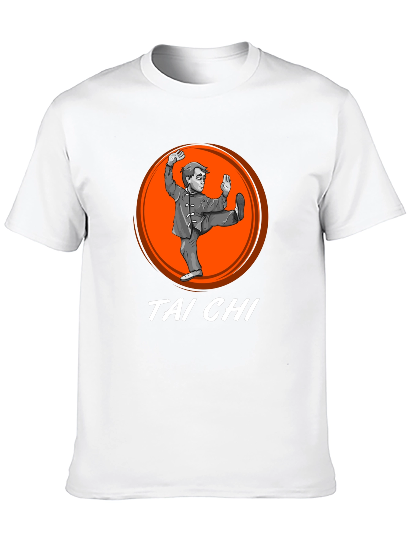 Tai Chi Black Graphic T-Shirt