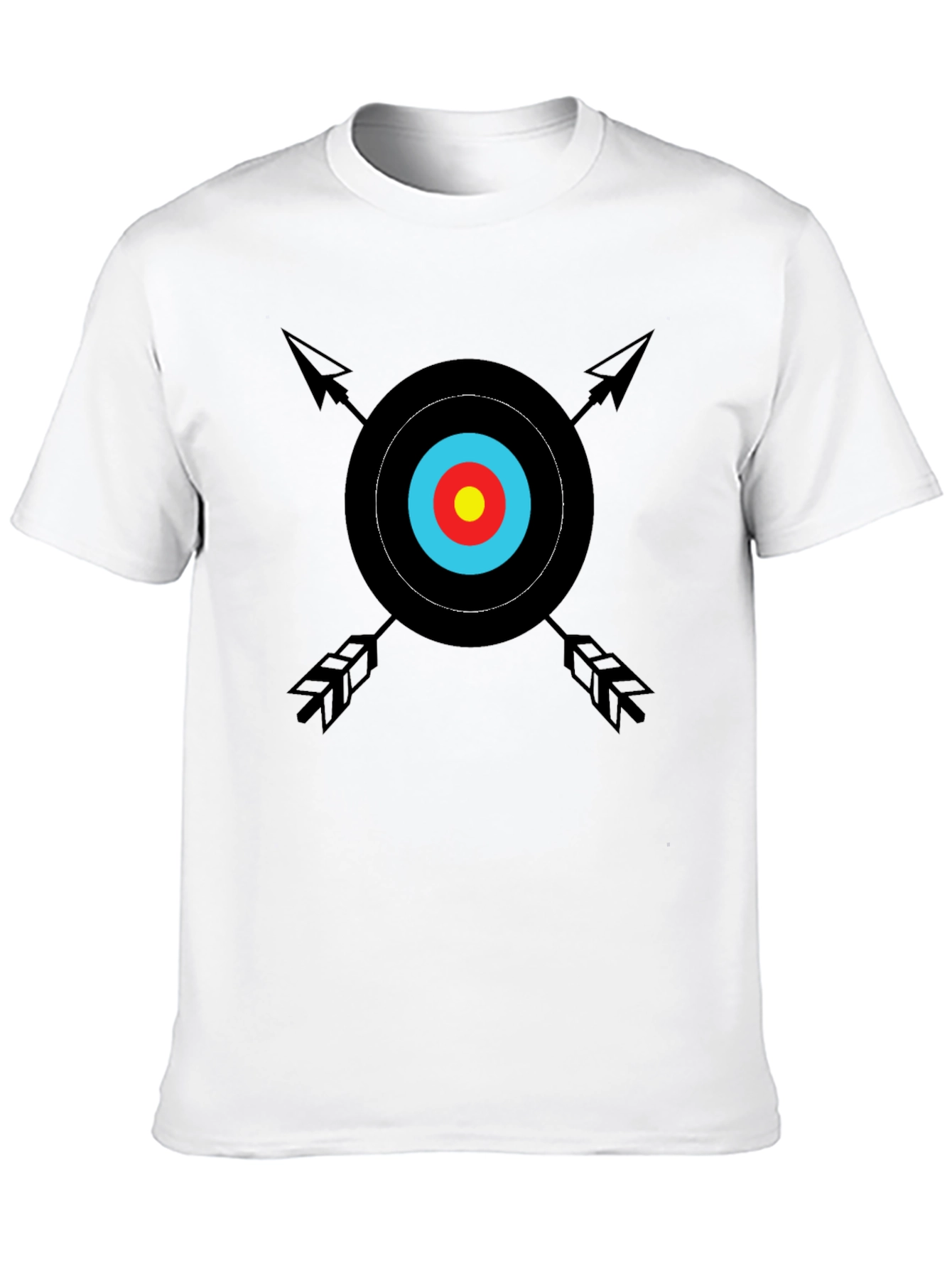 Archery Target Graphic Tee - Classic Design