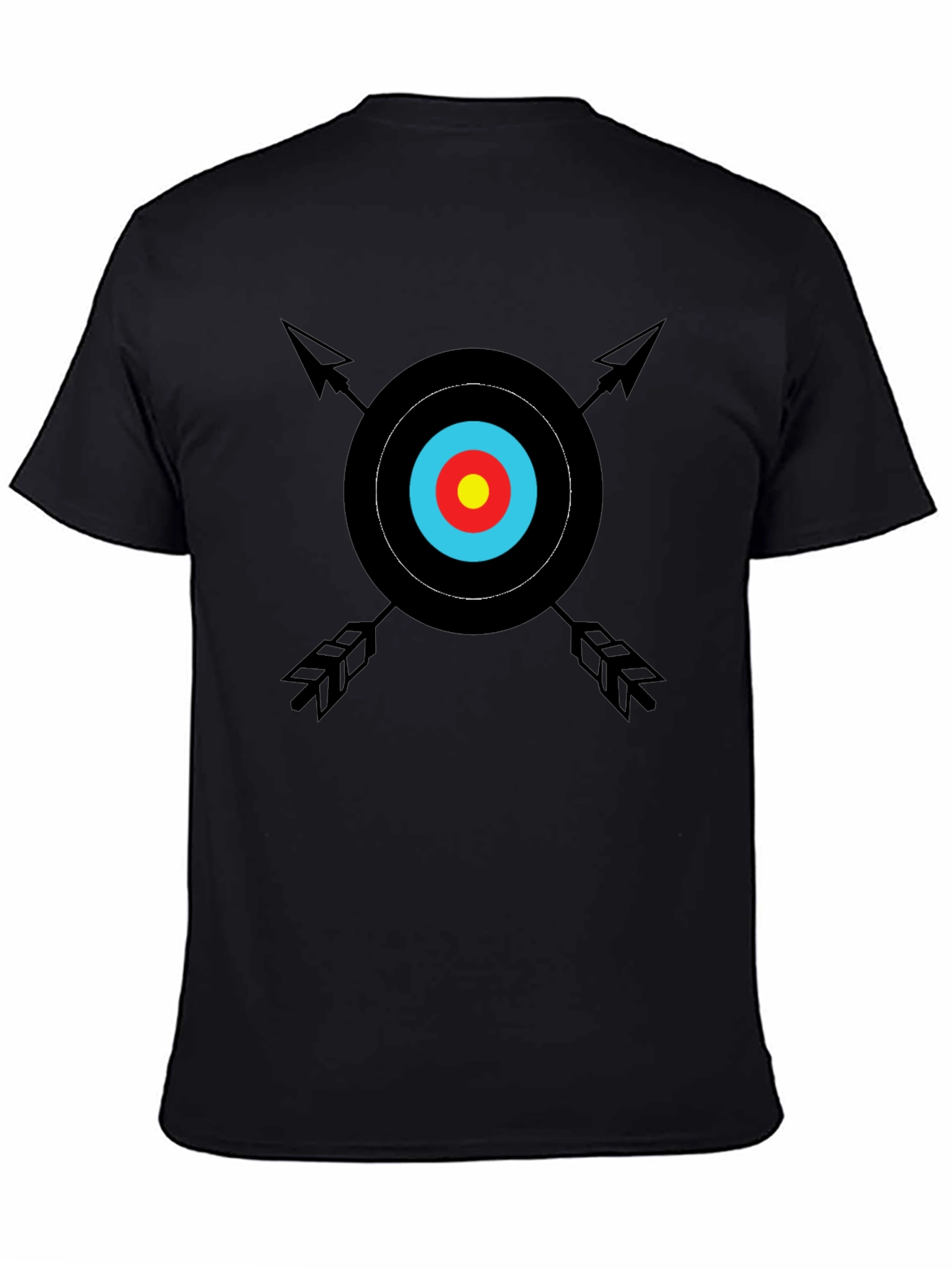 Archery Target Graphic Tee - Classic Design