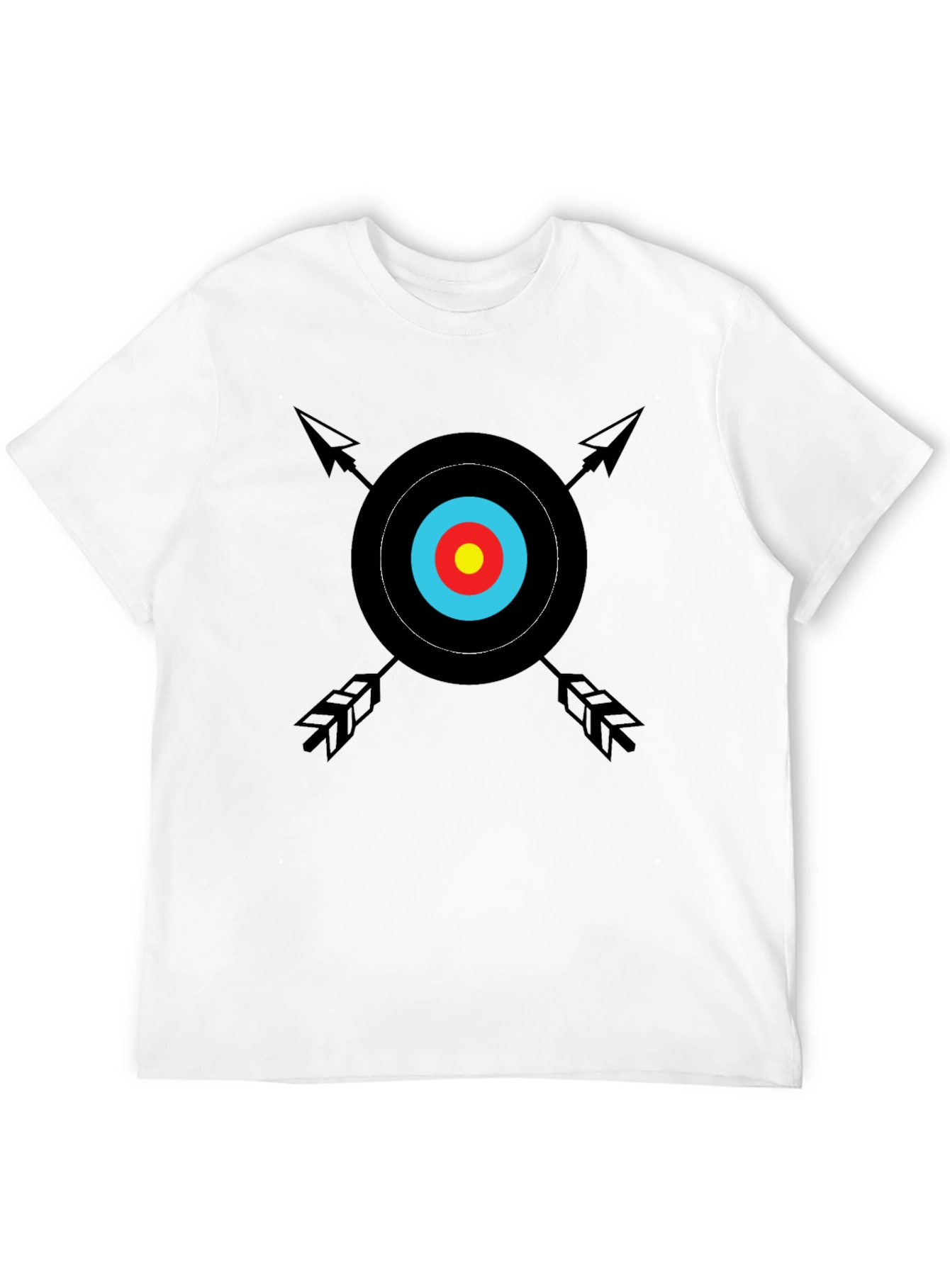Archery Target Graphic Tee - Classic Design