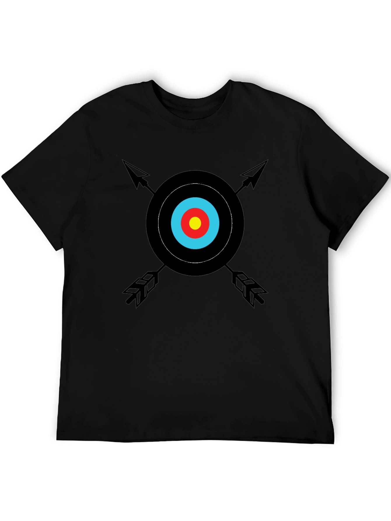 Archery Target Graphic Tee - Classic Design