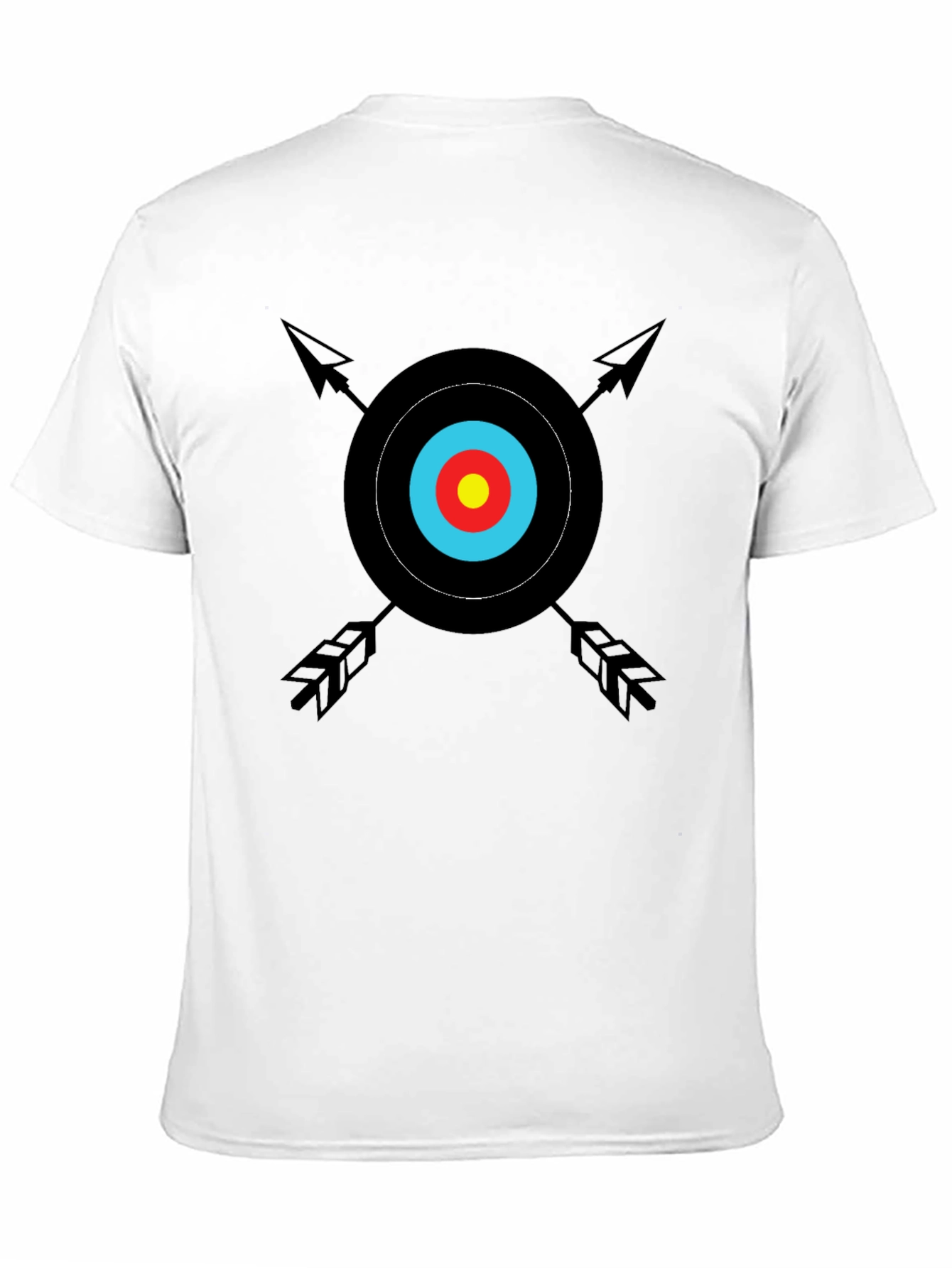 Archery Target Graphic Tee - Classic Design