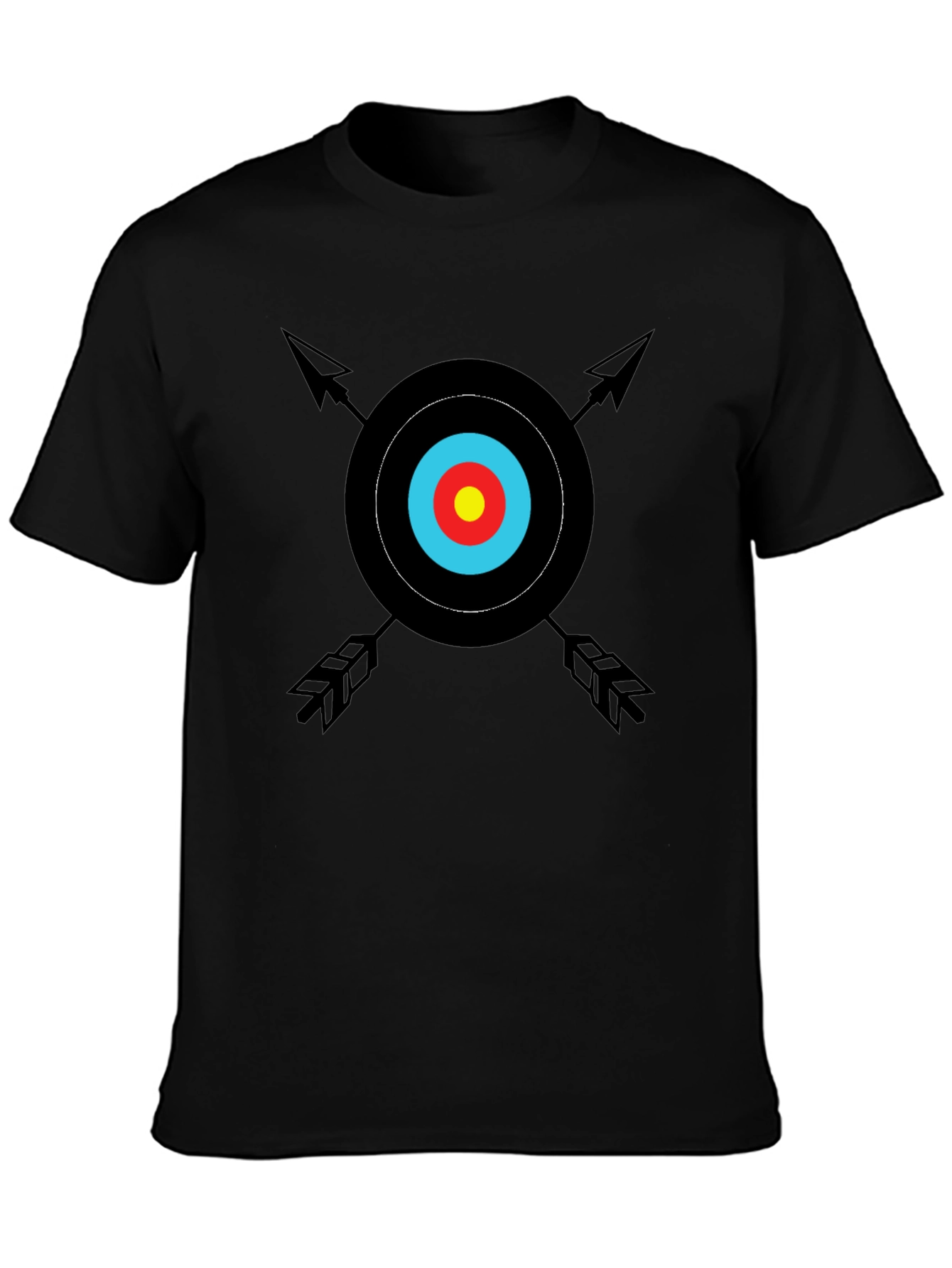 Archery Target Graphic Tee - Classic Design