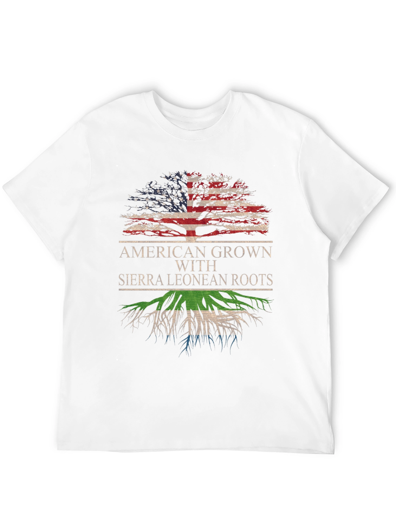 American Grown Sierra Leonean Roots T-Shirt