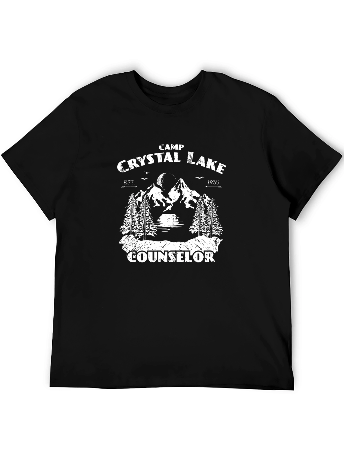 Camp Crystal Lake Counselor T-Shirt - Black