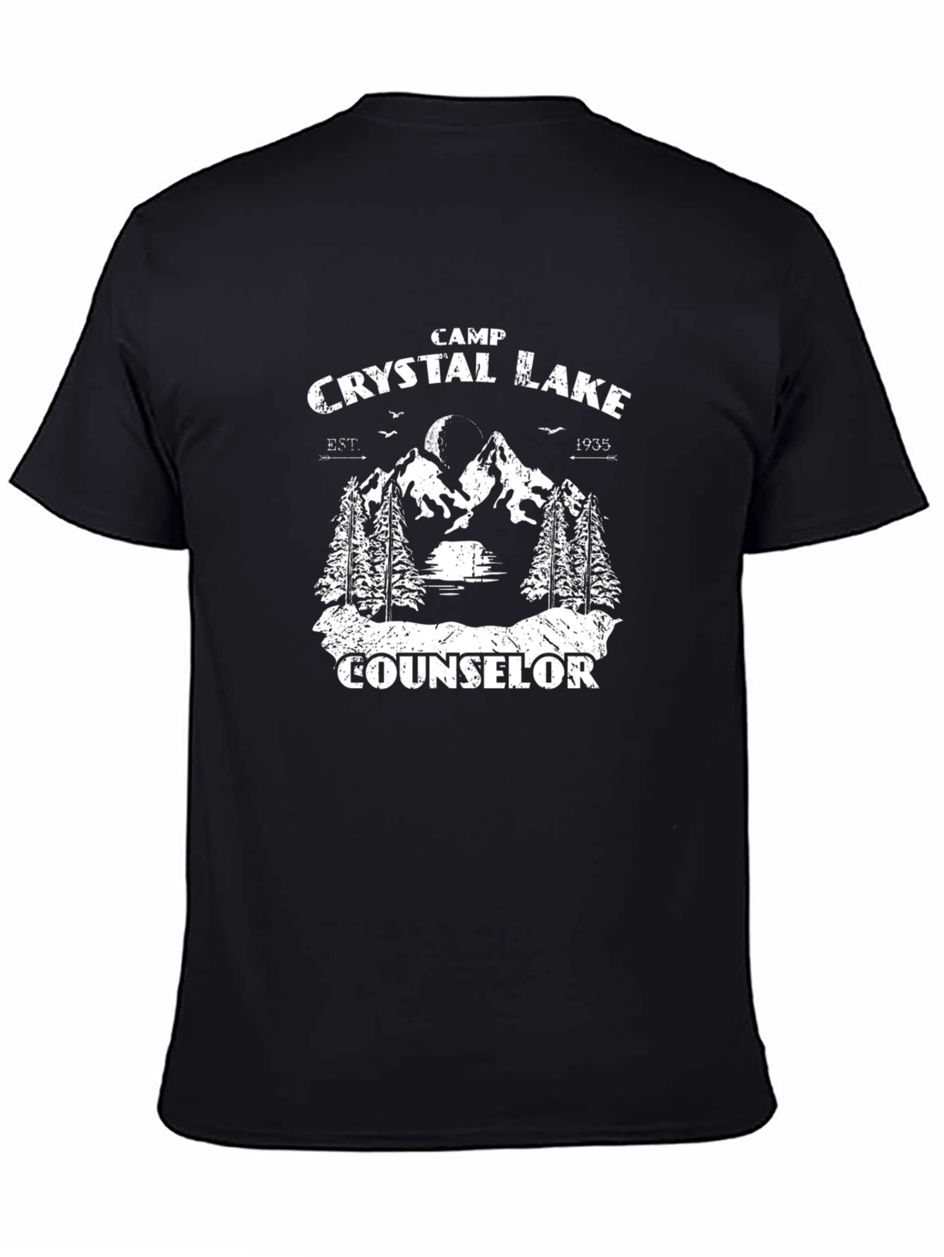 Camp Crystal Lake Counselor T-Shirt - Black