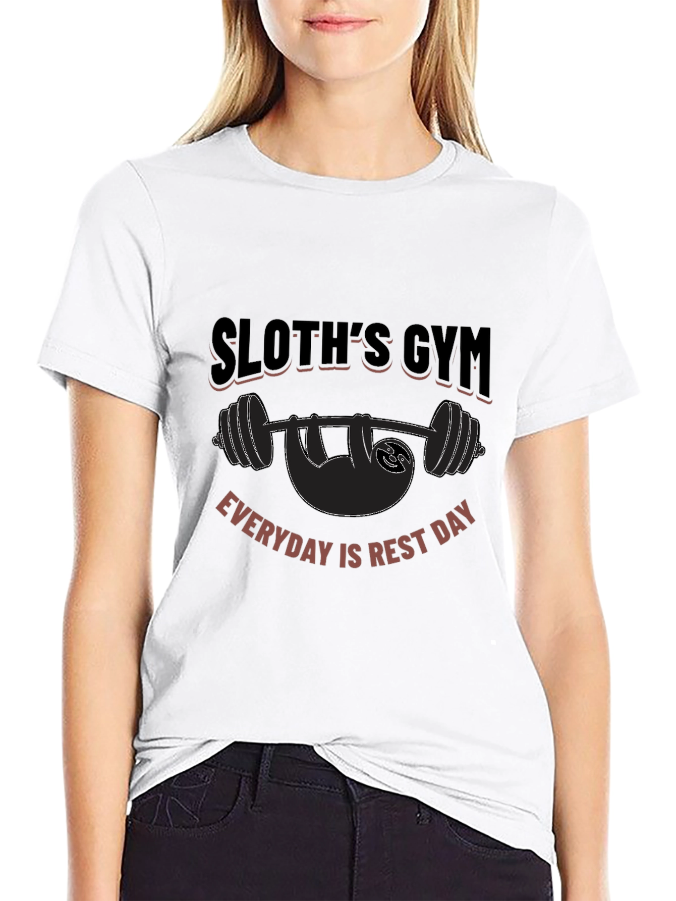 Sloths Gym T-Shirt - Everyday is Rest Day