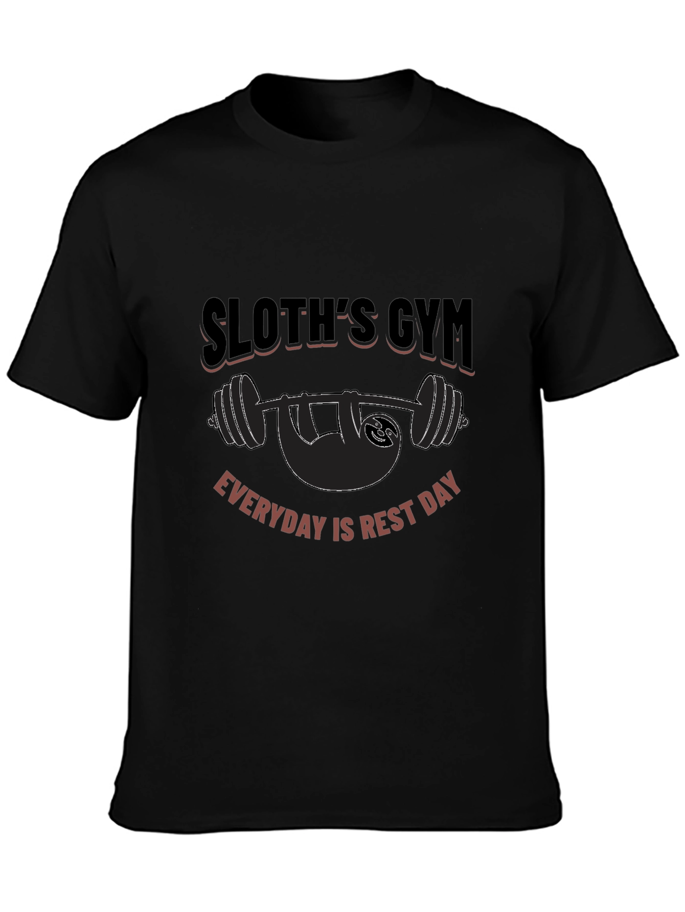 Sloths Gym T-Shirt - Everyday is Rest Day