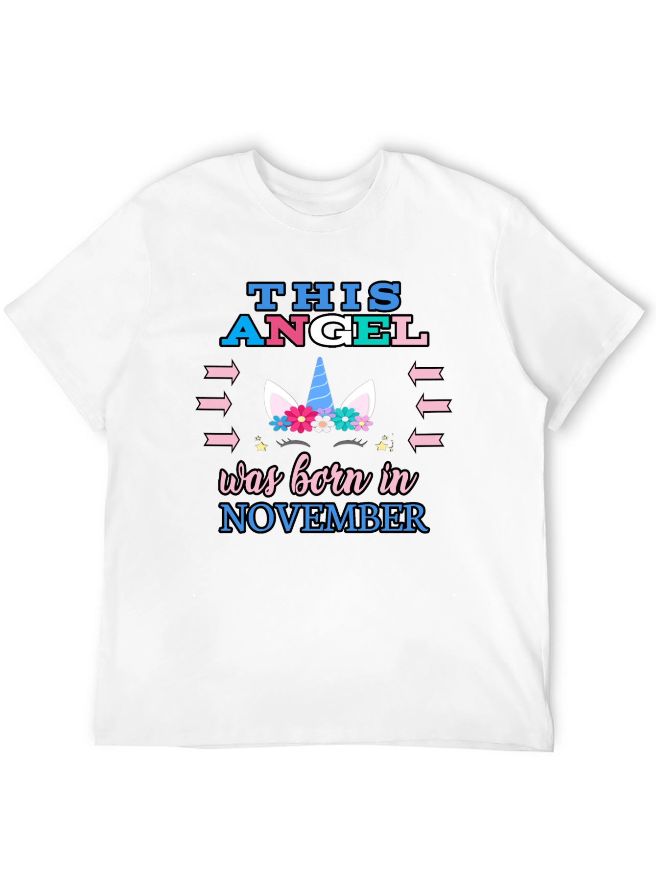 This Angel Born in November T-Shirt