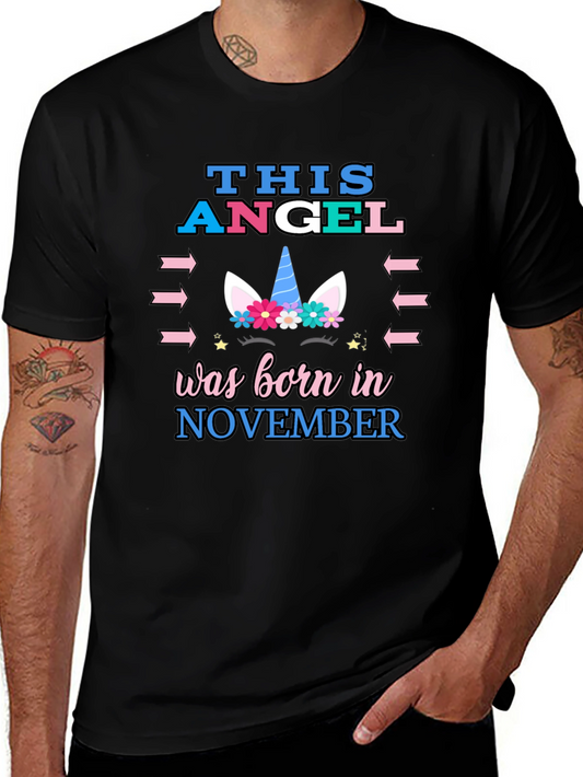 This Angel Born in November T-Shirt
