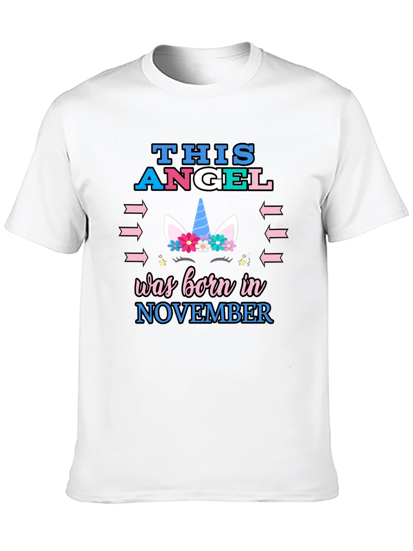 This Angel Born in November T-Shirt