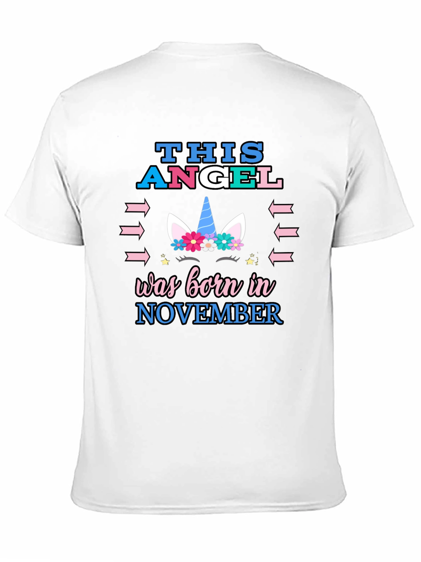 This Angel Born in November T-Shirt