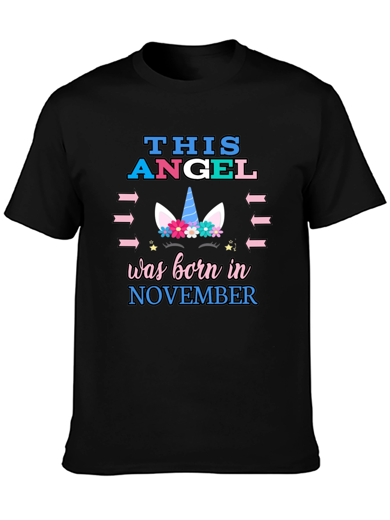 This Angel Born in November T-Shirt