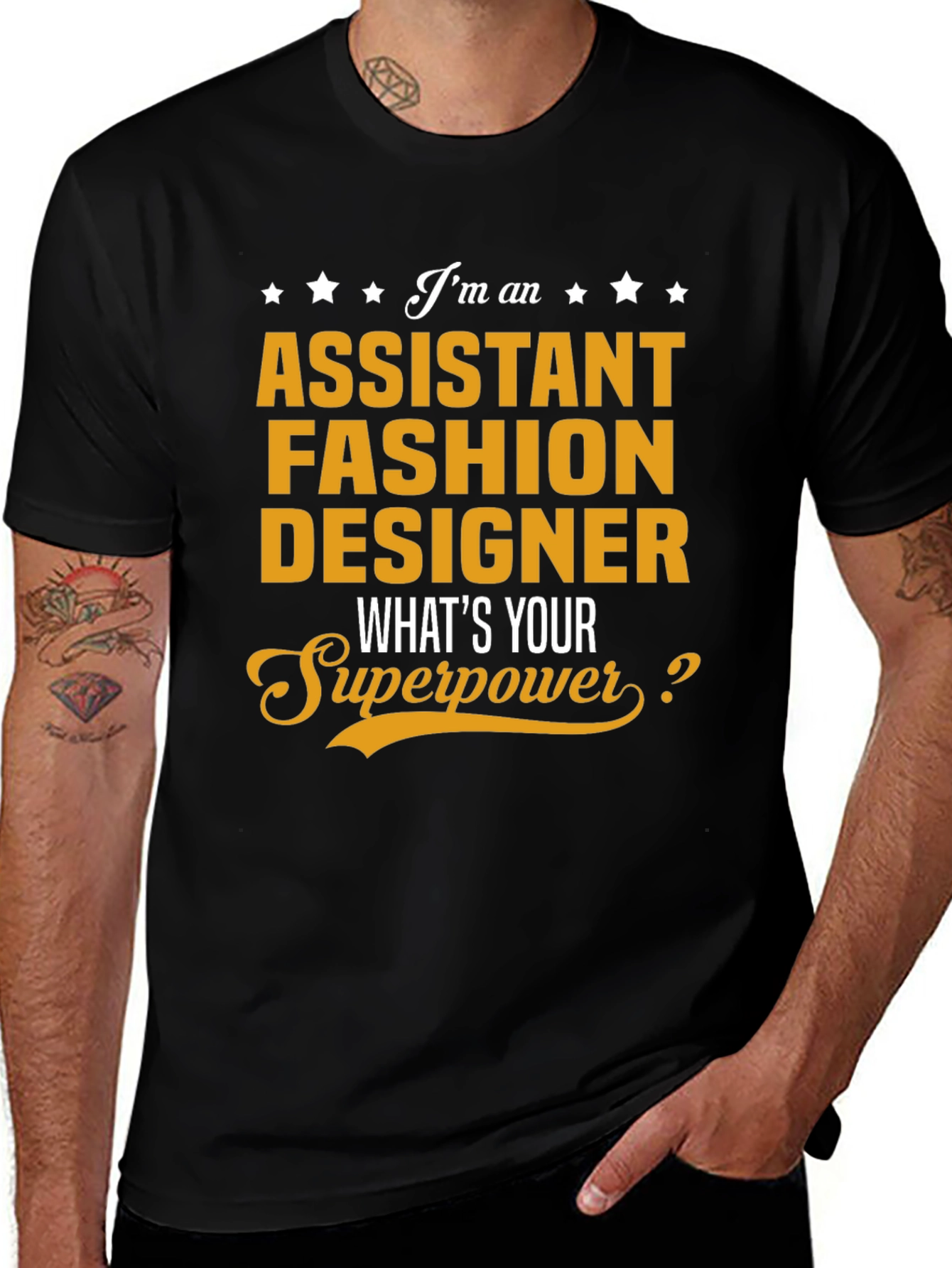 Assistant Fashion Designer Superpower T-Shirt