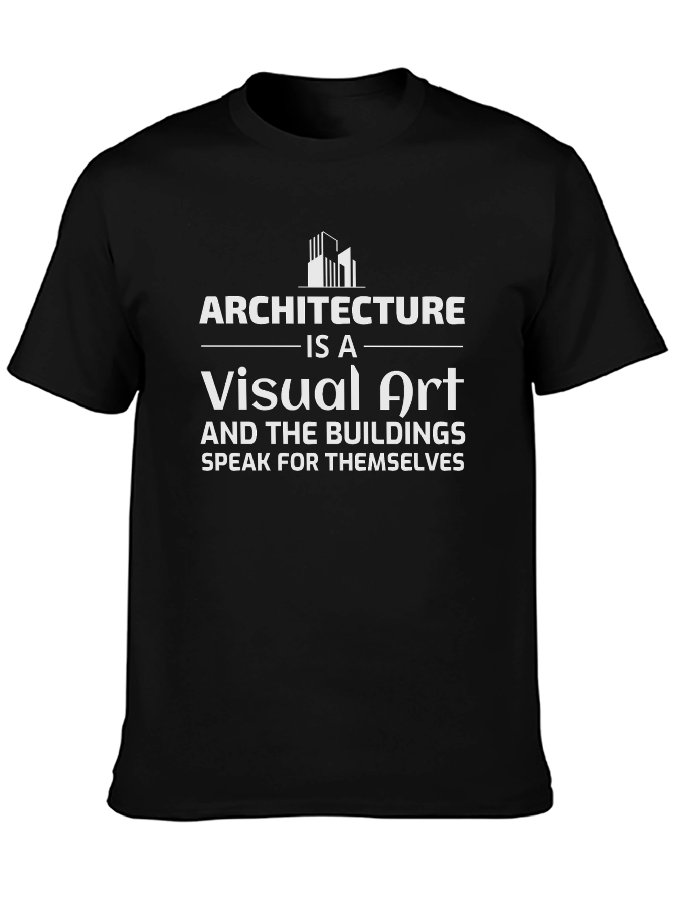 Architecture is a Visual Art Graphic T-Shirt