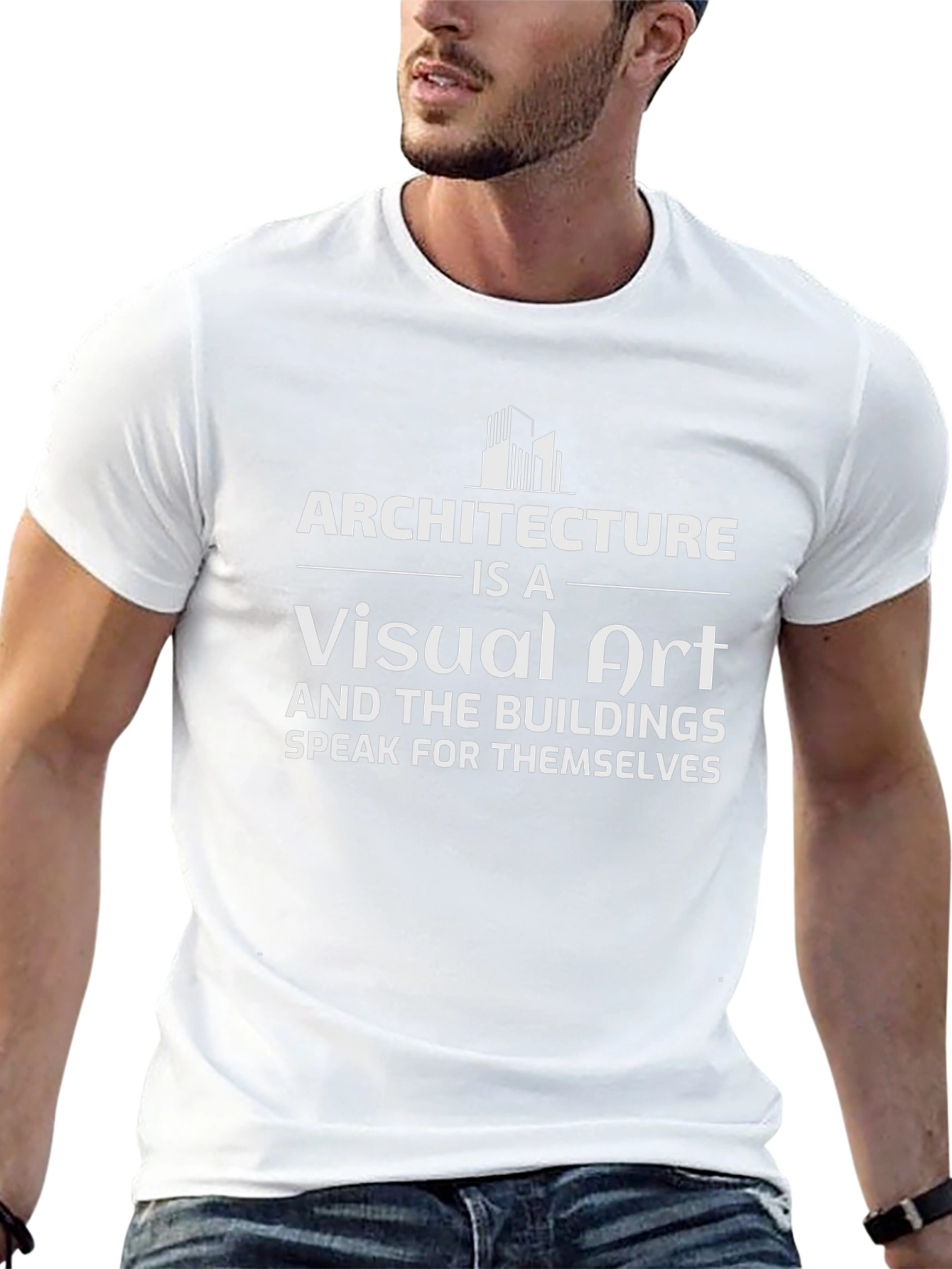Architecture is a Visual Art Graphic T-Shirt