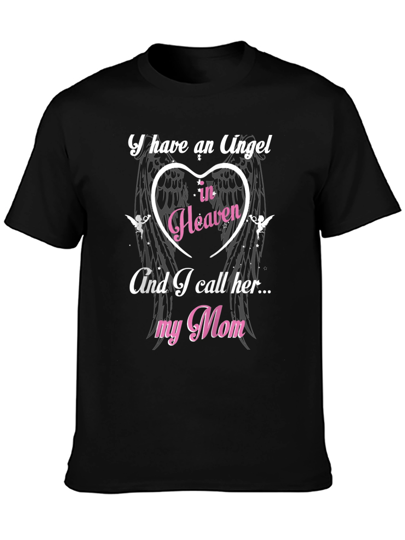Angel Mom Memorial T-Shirt