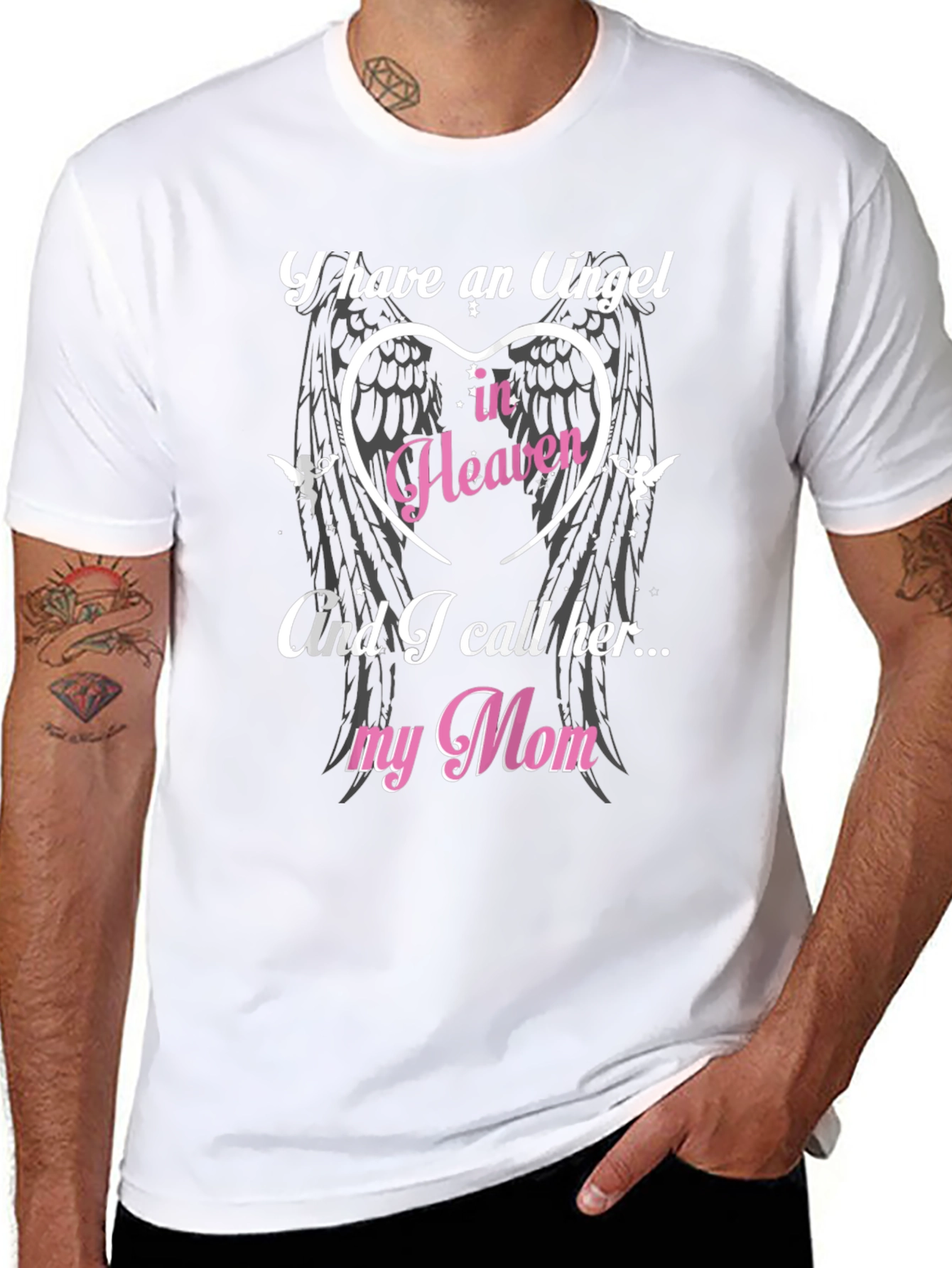 Angel Mom Memorial T-Shirt