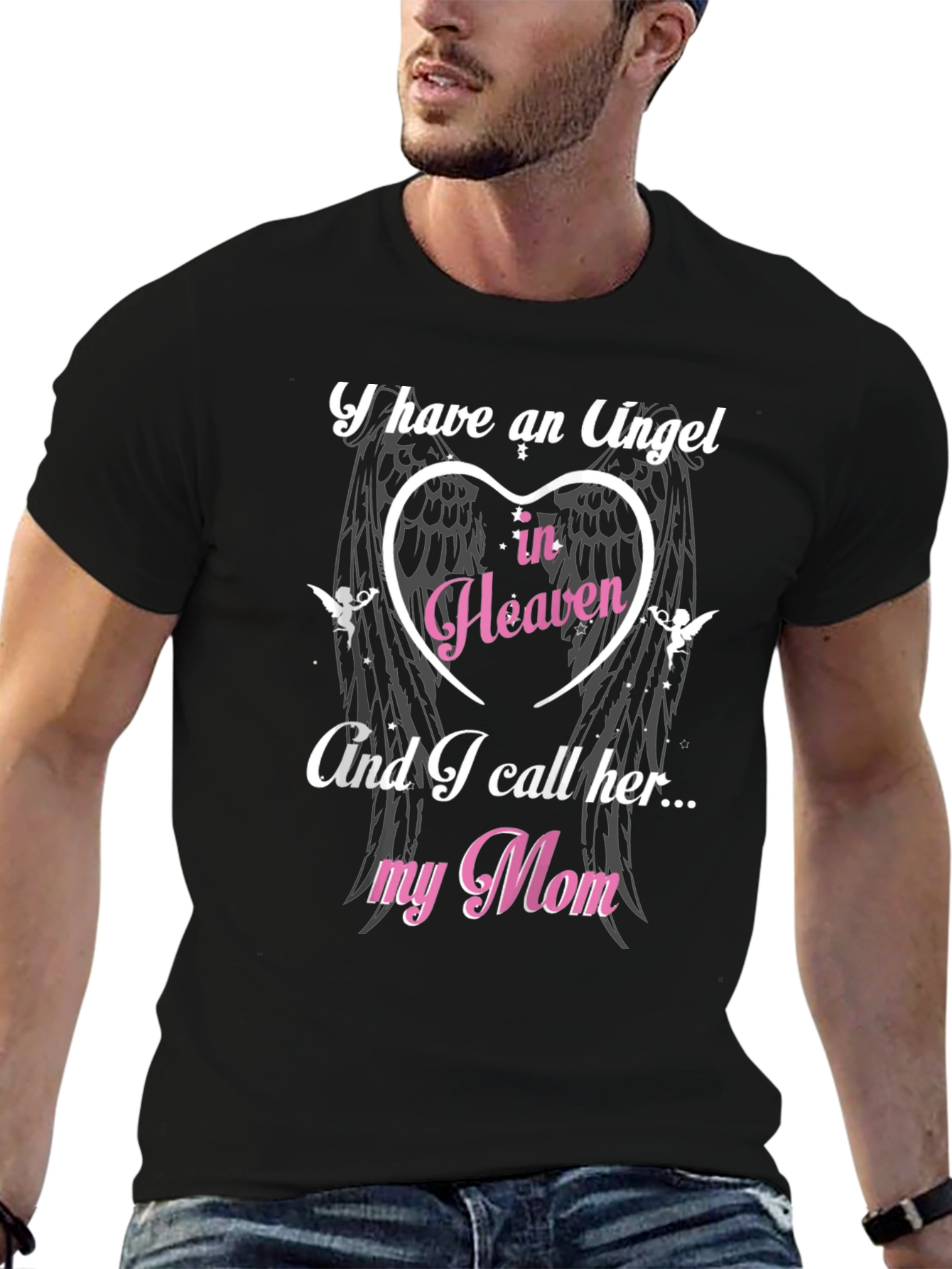 Angel Mom Memorial T-Shirt