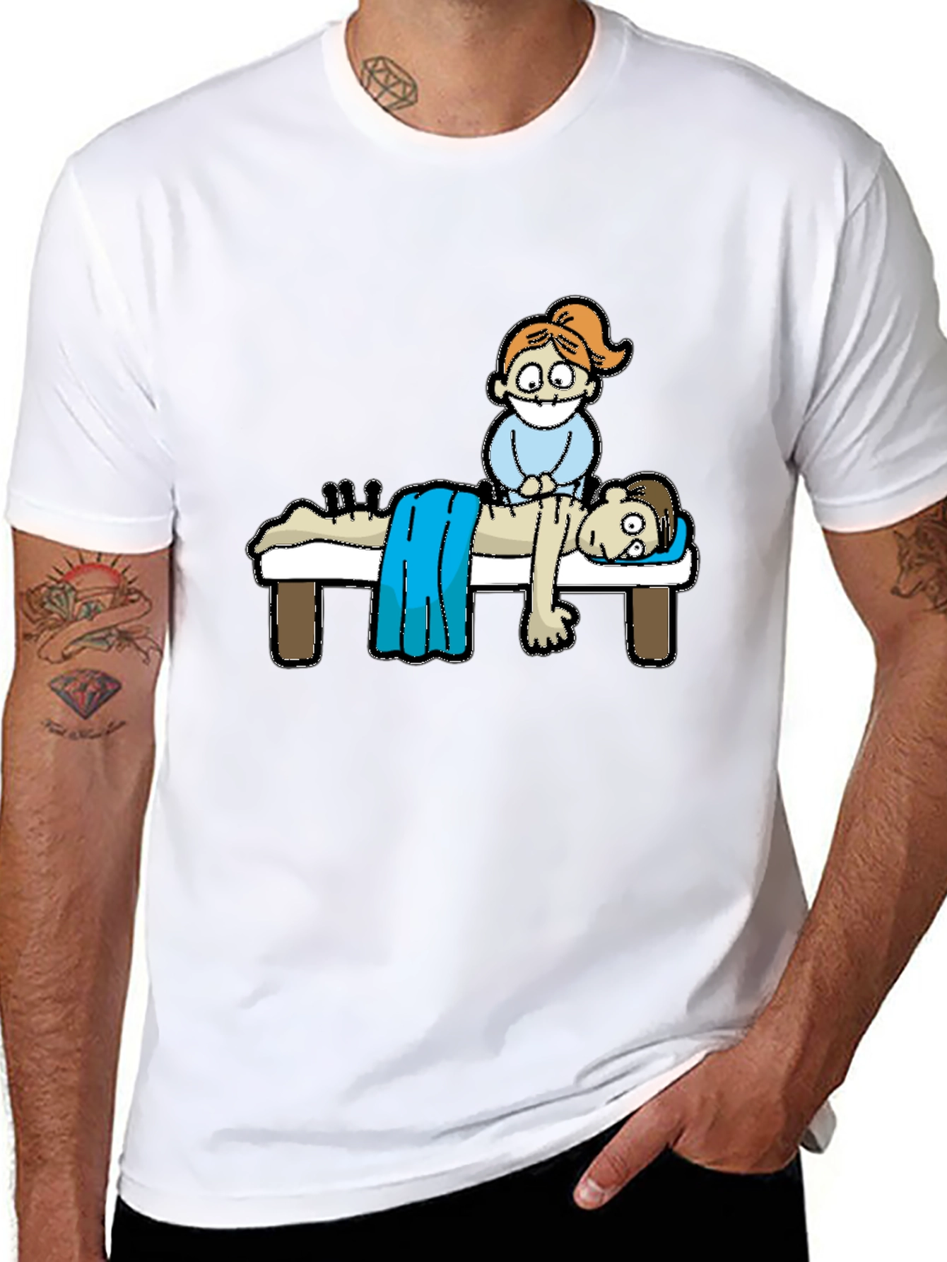 Acupuncture T-Shirt - Humorous Design