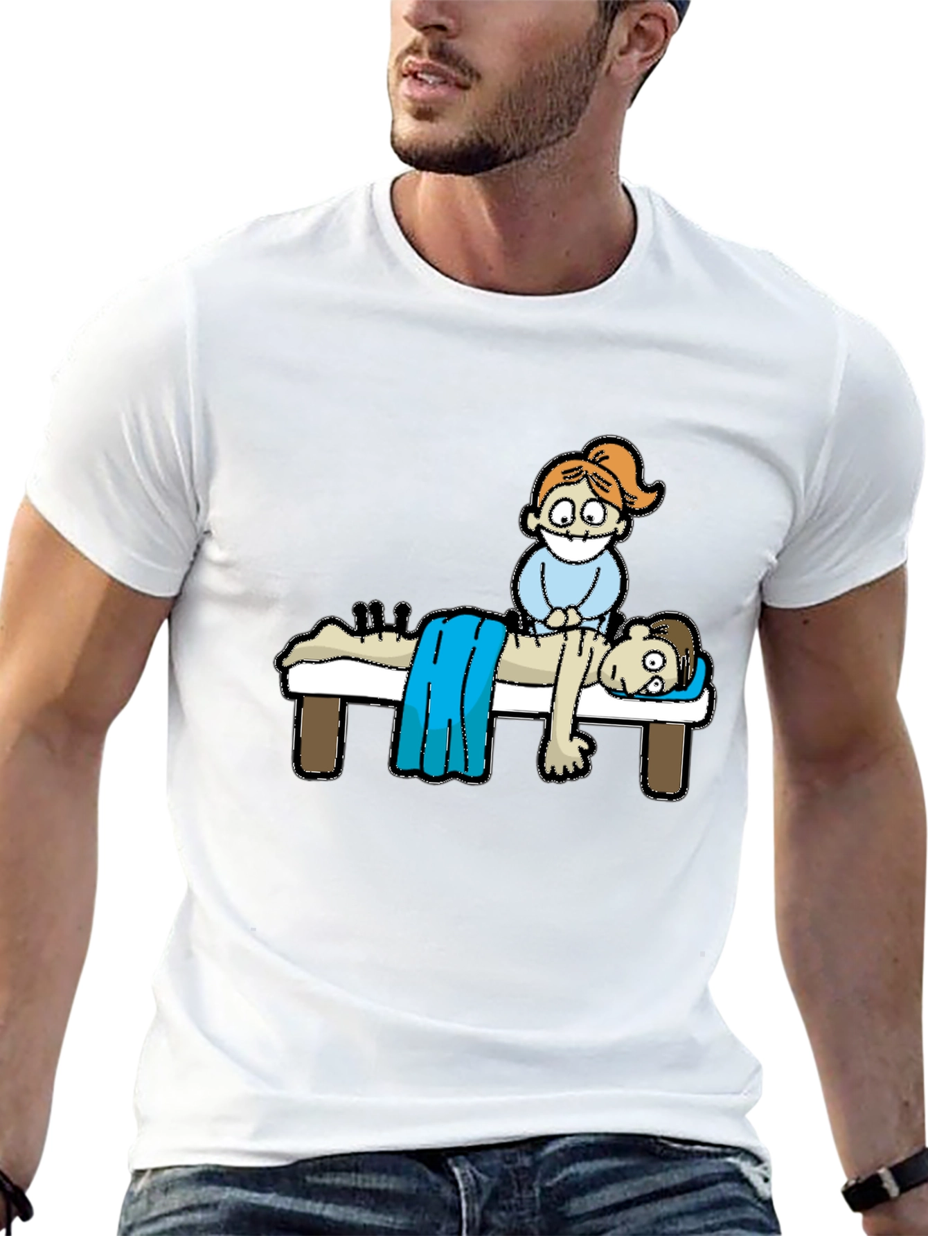 Acupuncture T-Shirt - Humorous Design