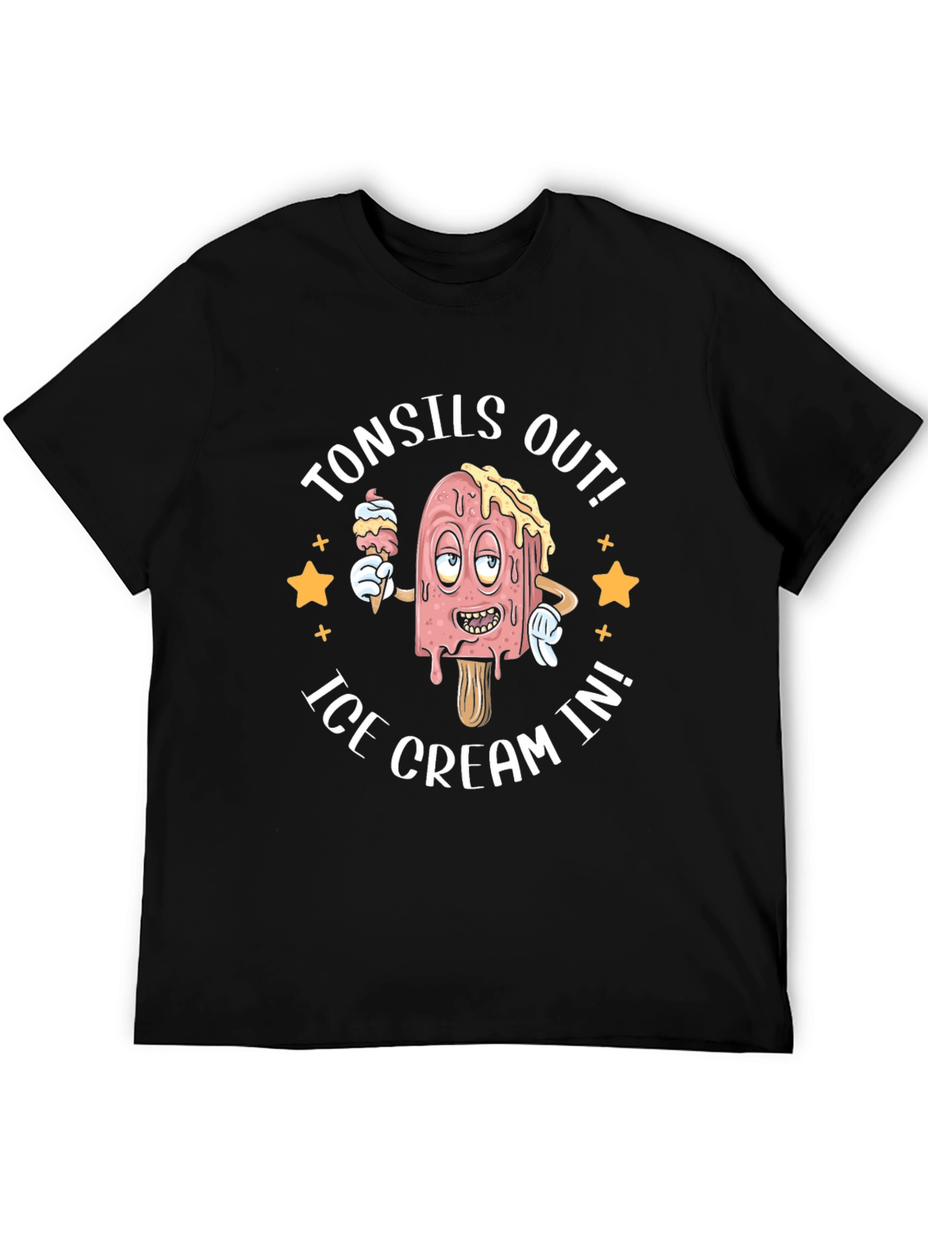 Funny Tonsils Out Ice Cream In T-Shirt