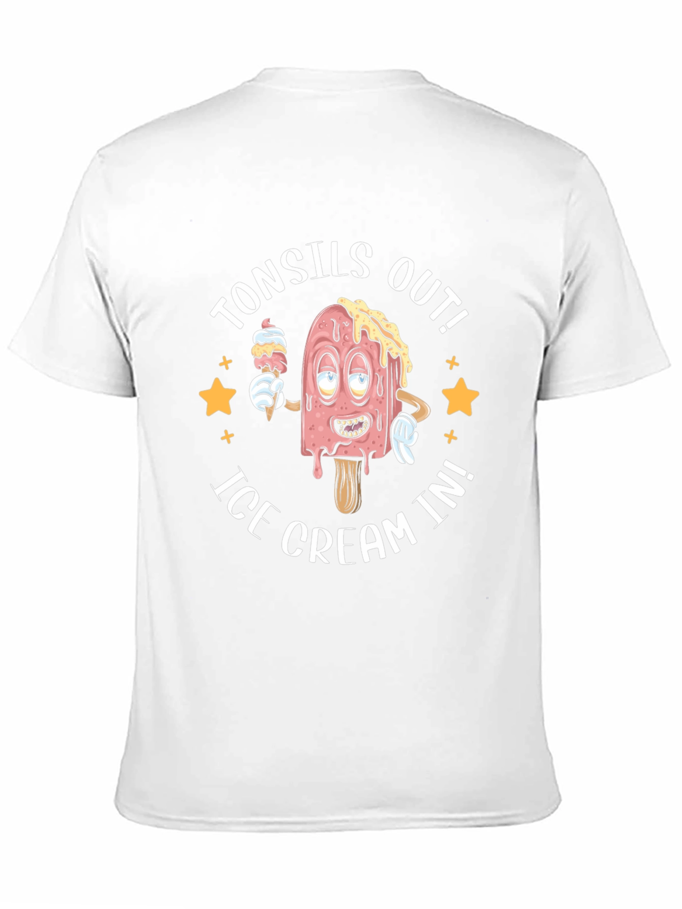 Funny Tonsils Out Ice Cream In T-Shirt