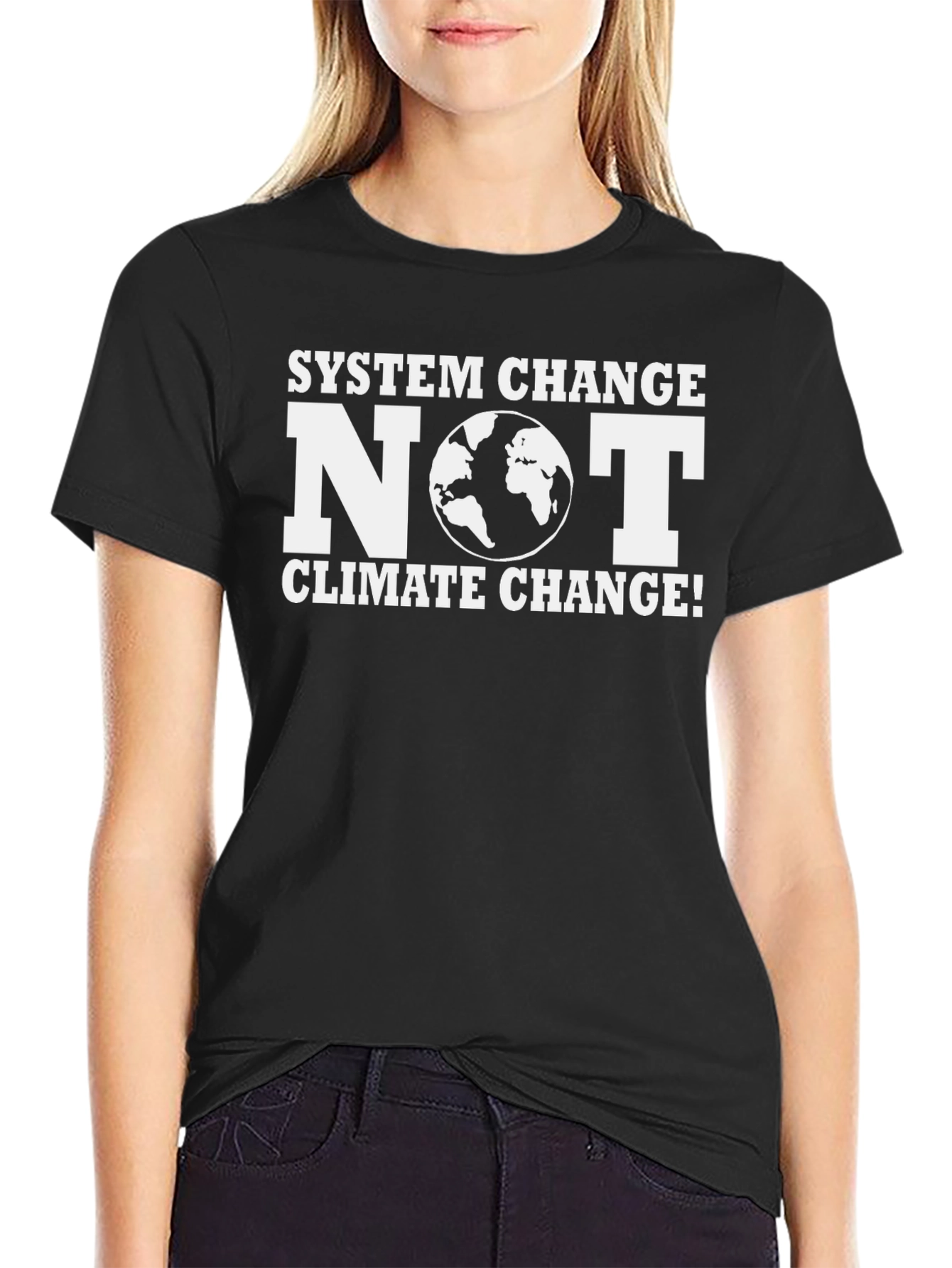 System Change NOT Climate Change T-Shirt