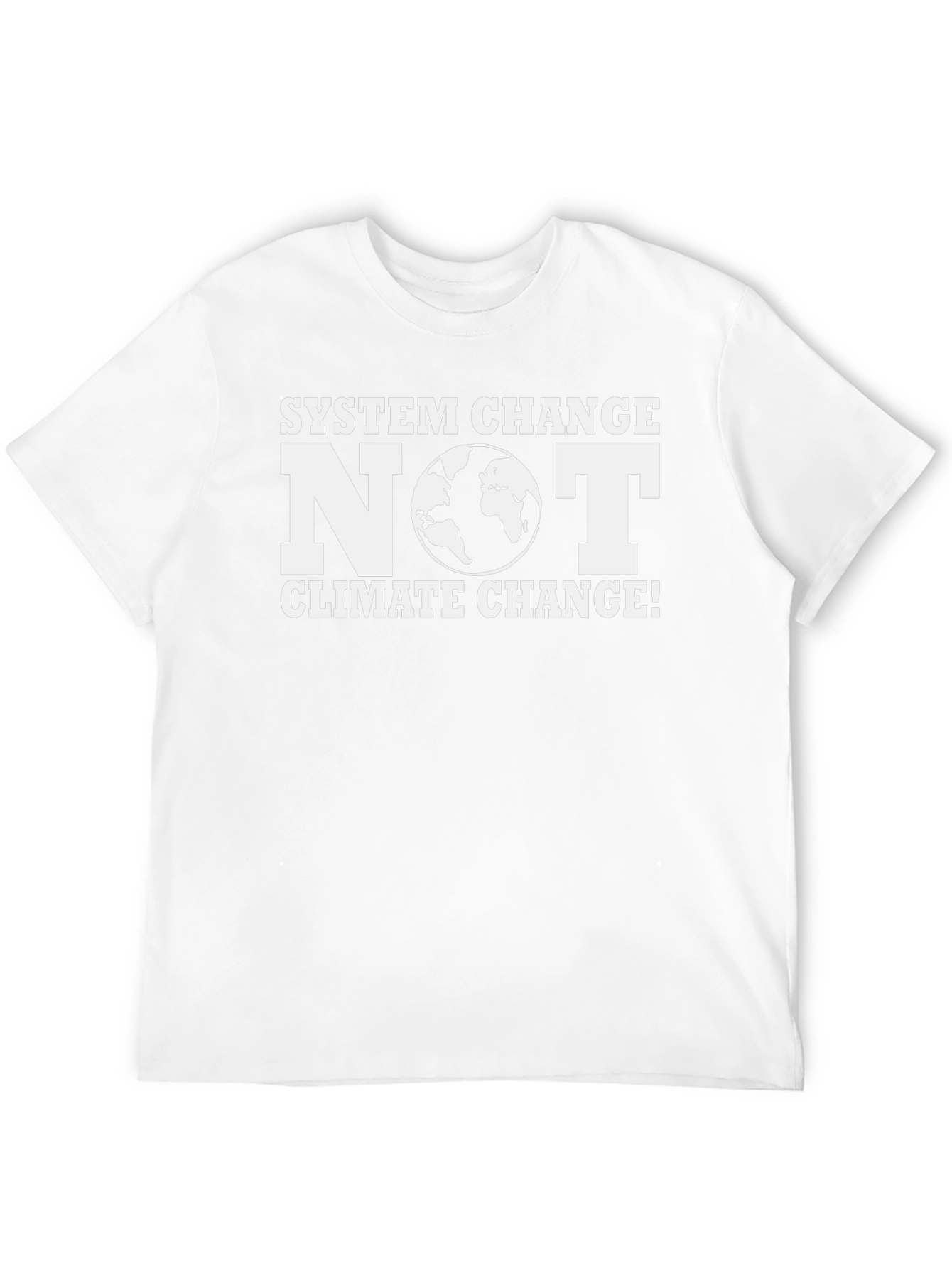System Change NOT Climate Change T-Shirt