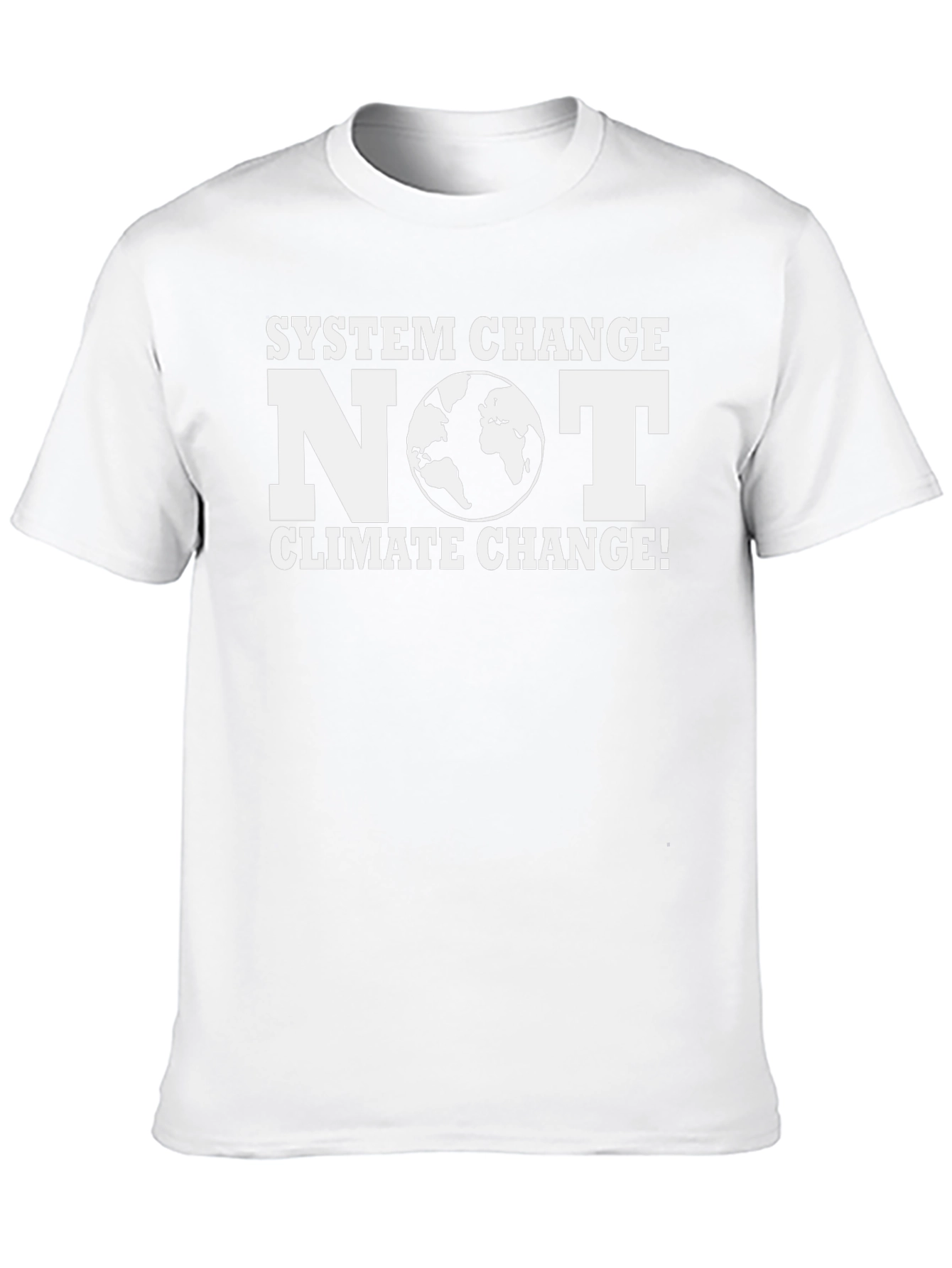 System Change NOT Climate Change T-Shirt
