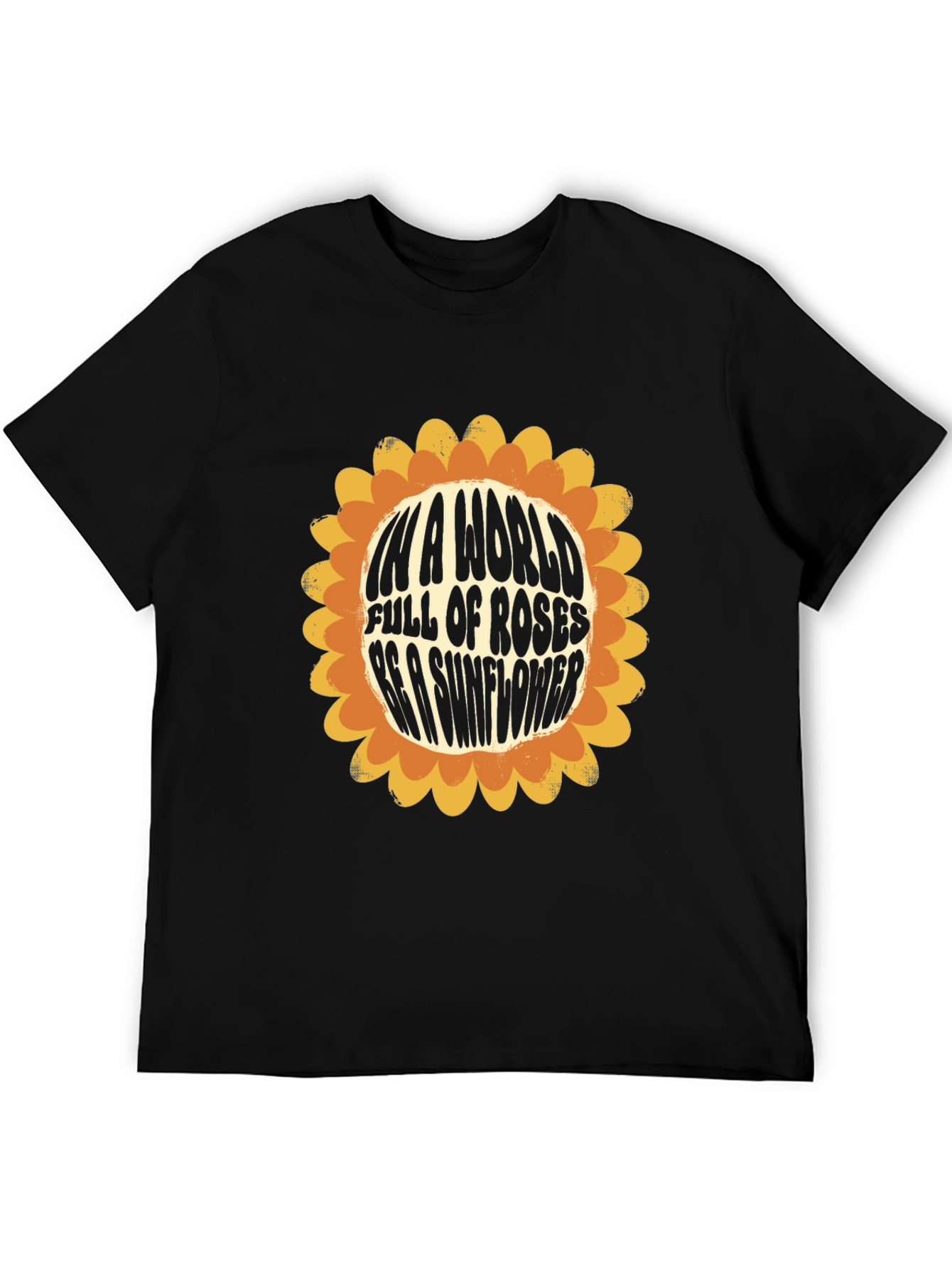 Sunflower Graphic Tee - Be a Sunflower